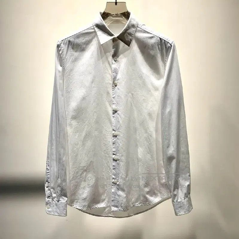 Versace Versace Women's White Cotton Shirt . Size XXS / US 00 / IT 34 - 1 Thumbnail