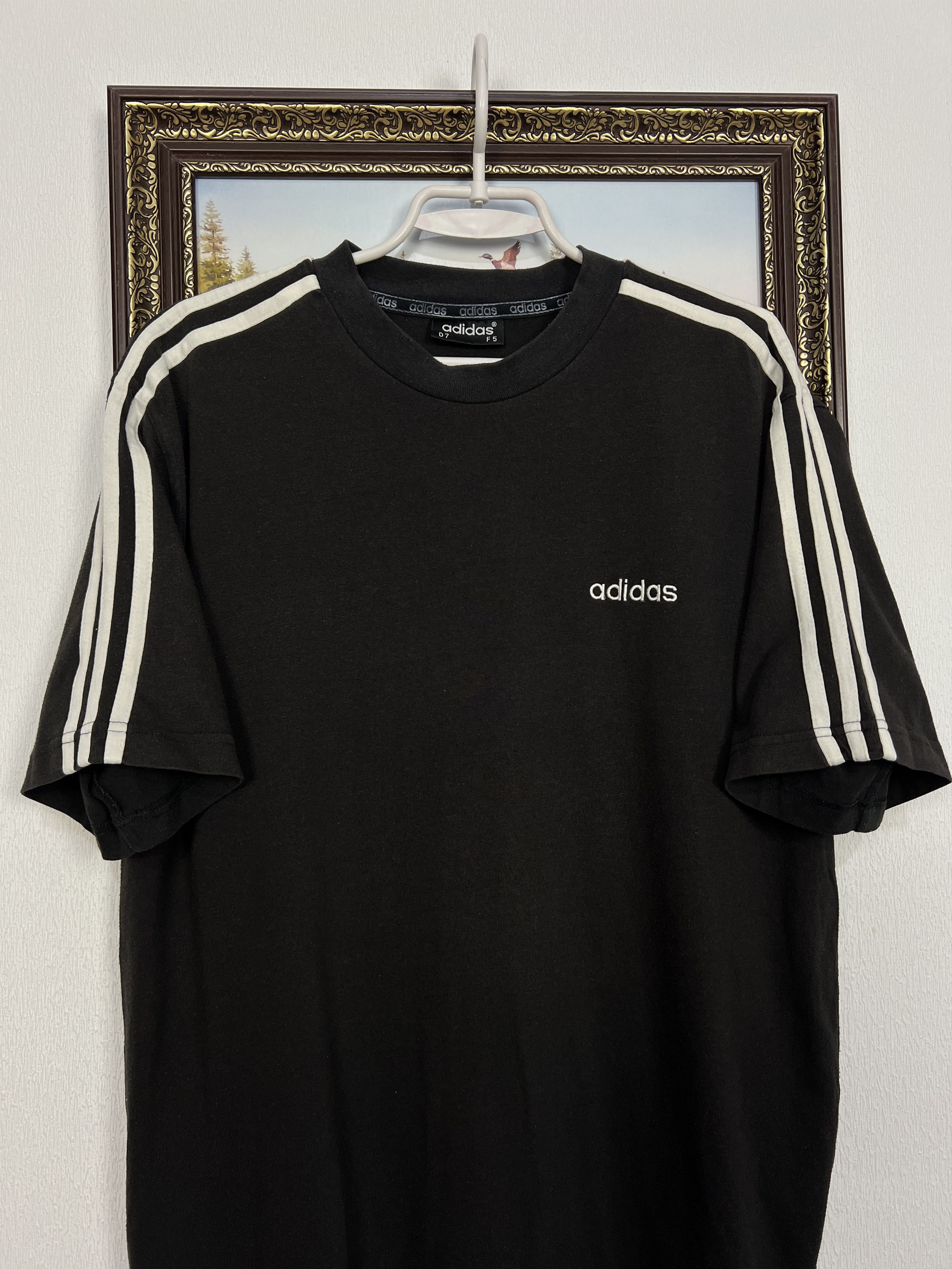 Adidas Vintage 90's Train Tennis Football Shirt Jersey Trikot Size US L / EU 52-54 / 3 - 2 Thumbnail