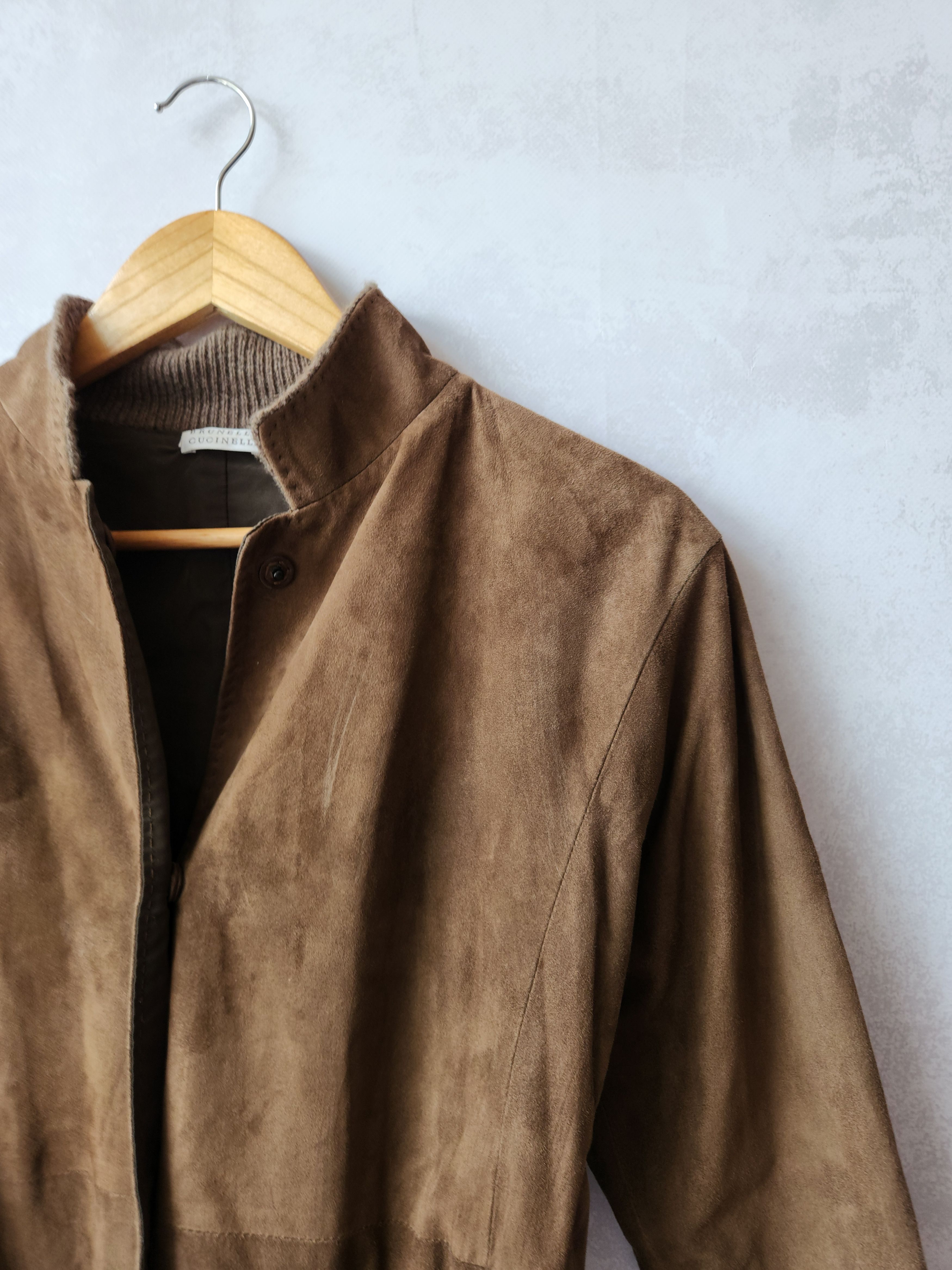 Brunello Cucinelli Brunello Cucinelli womens leather blazer jacket Size ONE SIZE - 5 Thumbnail