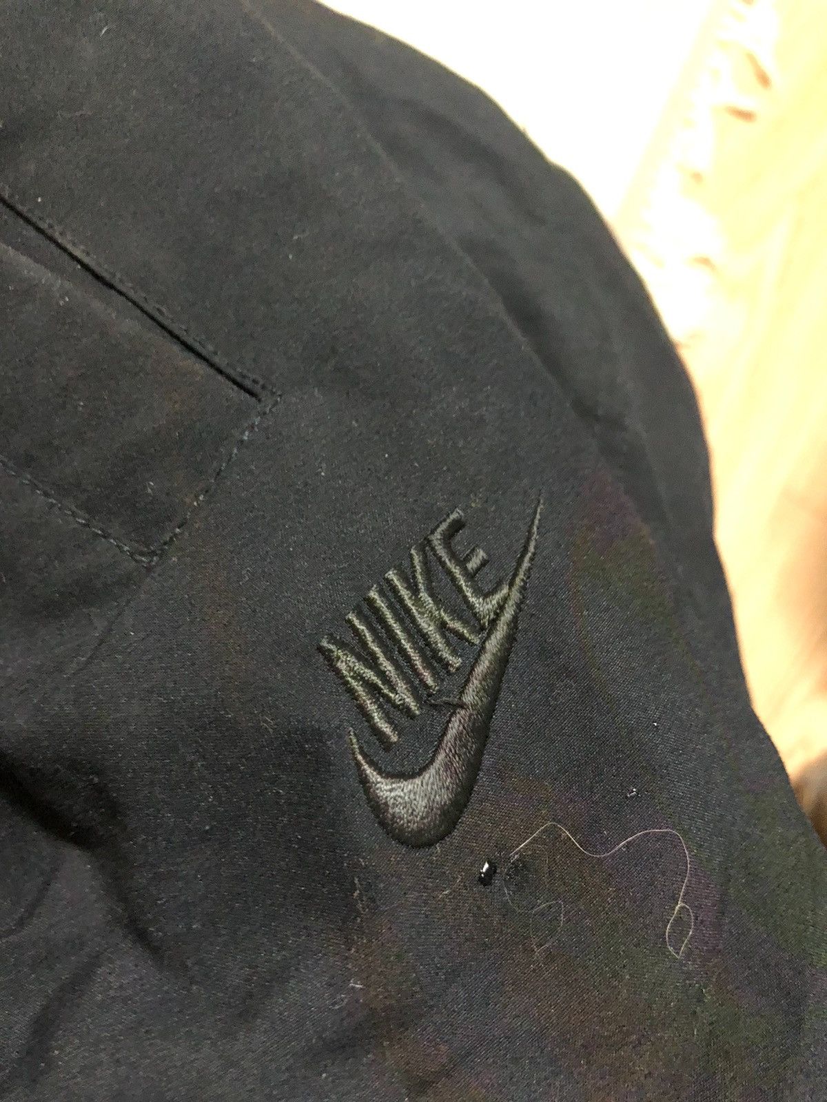 Nike × Vintage Vintage Nike Track Pants Nylon Y2K drill size L/XL Size US 36 / EU 52 - 4 Thumbnail