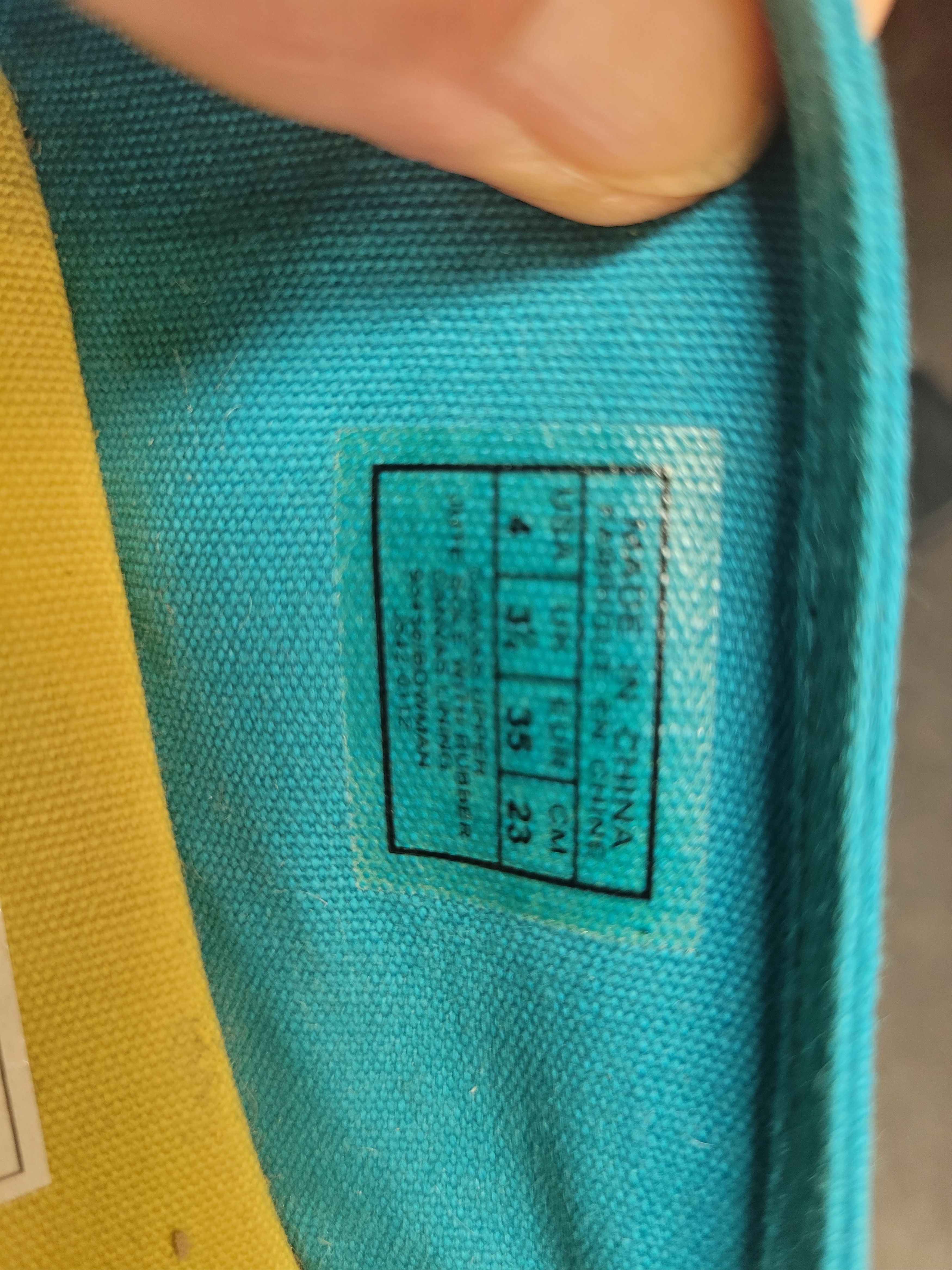 Polo Ralph Lauren Turquoise Bowman Size US 5.5 / IT 35.5 - 1 Thumbnail