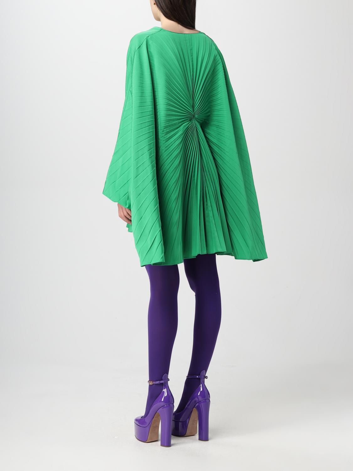 Valentino o1y0326 Mini Dress in Green Size XS / US 0-2 / IT 36-38 - 2 Thumbnail