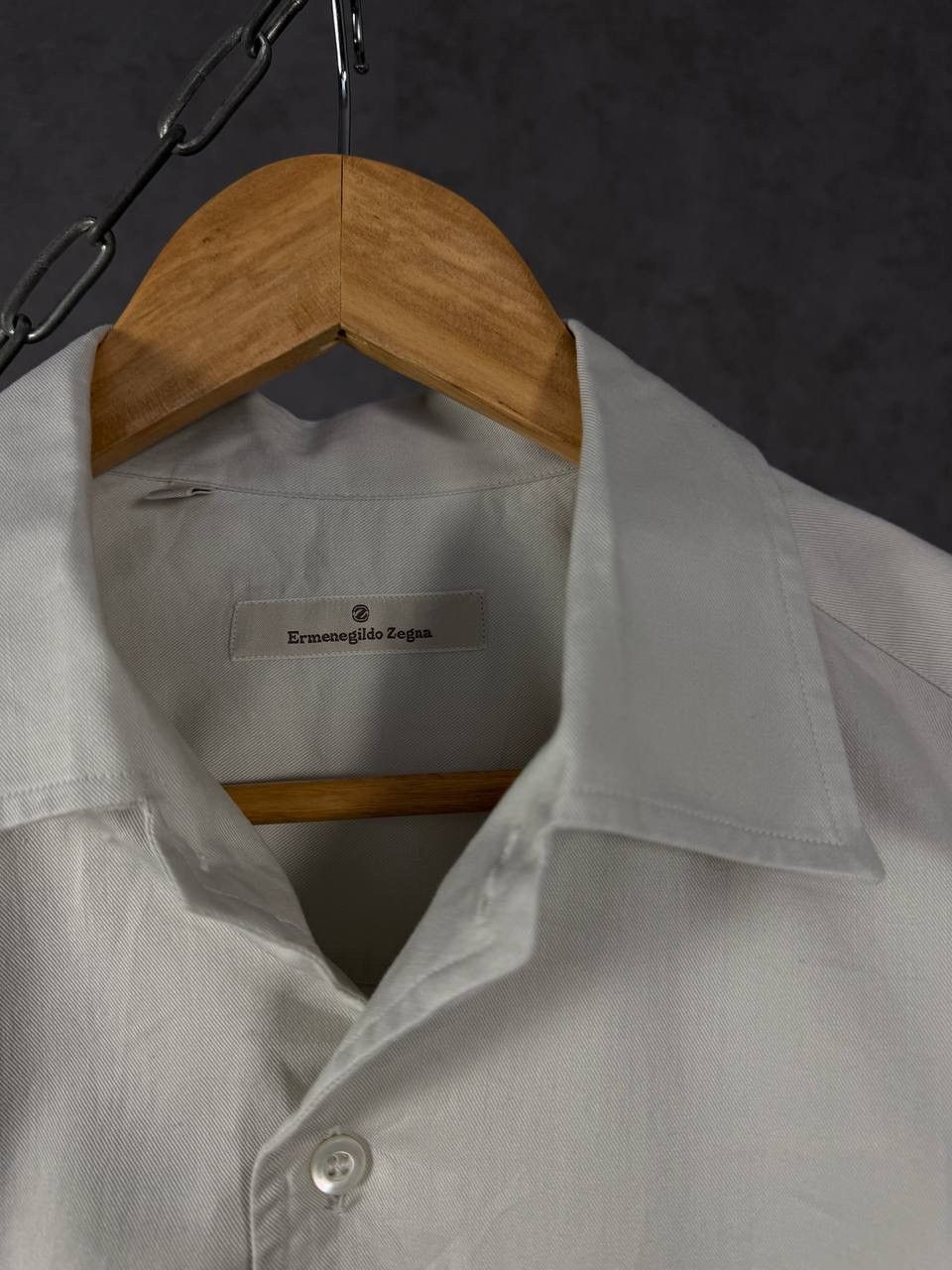 Ermenegildo Zegna Ermenegildo Zegna luxury designer pocket shirt Size US XL / EU 56 / 4 - 4 Thumbnail