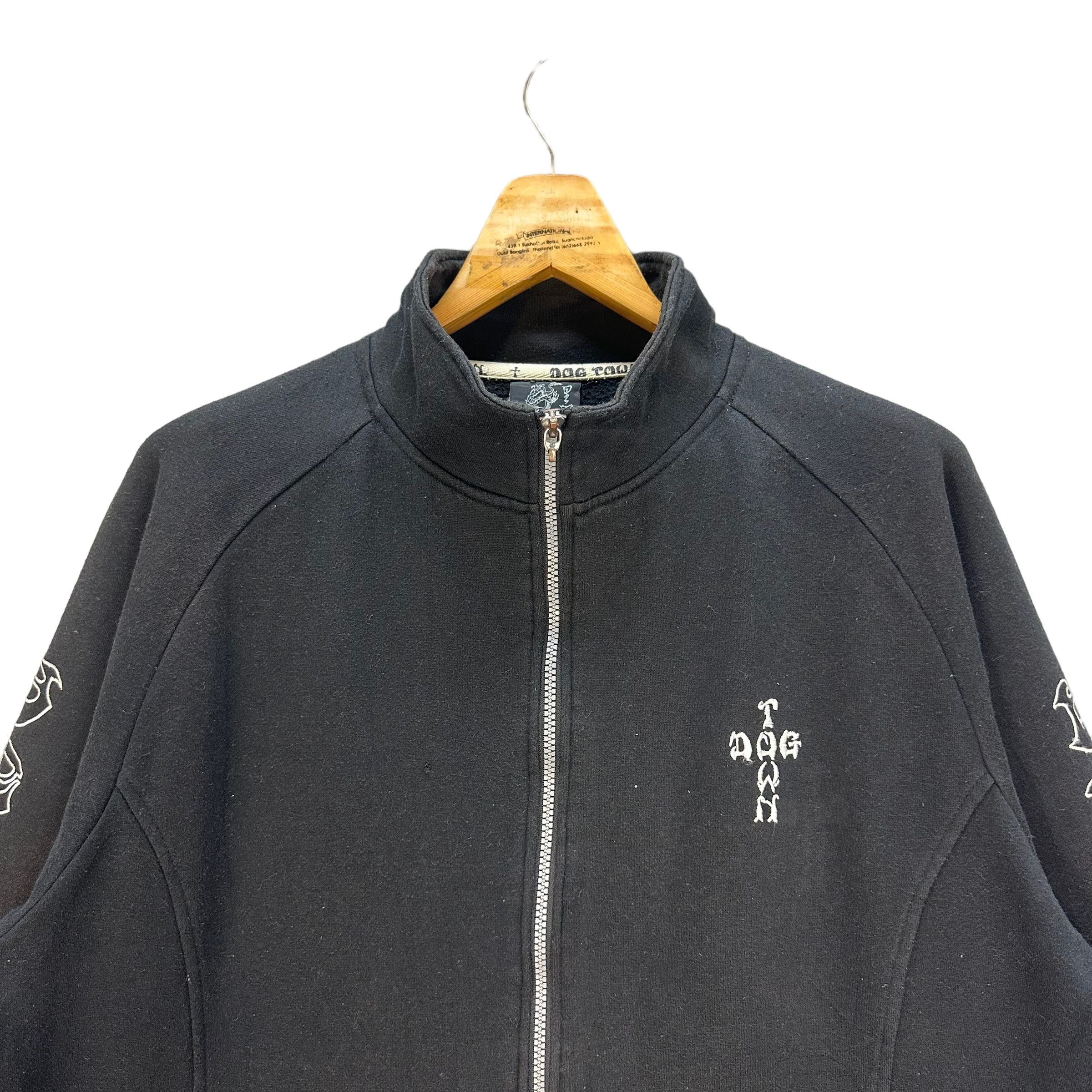 Dogtown DOGTOWN BLACK DRAGON GRAPHICS SWEATER JACKET #8190-210 Size US XL / EU 56 / 4 - 4 Thumbnail