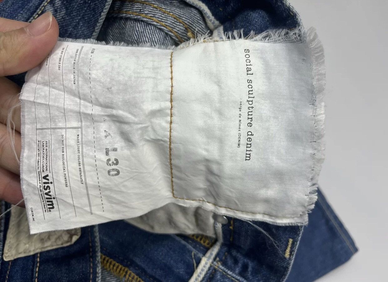 Visvim visvim SOCIAL SCULPTURE DENIM jeans Size US 30 / EU 46 - 5 Thumbnail