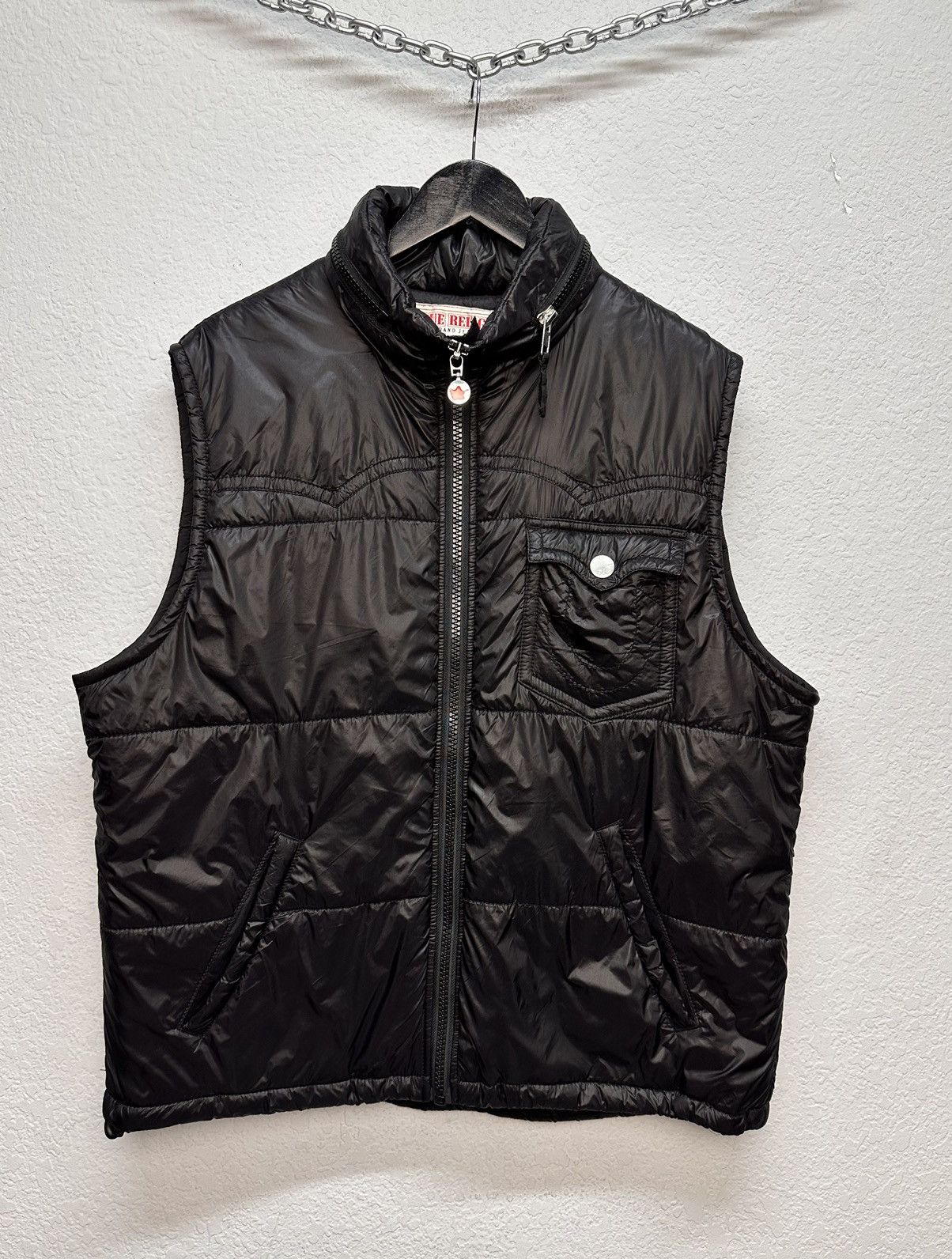 True Religion True Religion black padded vest Y2K streetwear style pants Size US XL / EU 56 / 4 - 2 Thumbnail