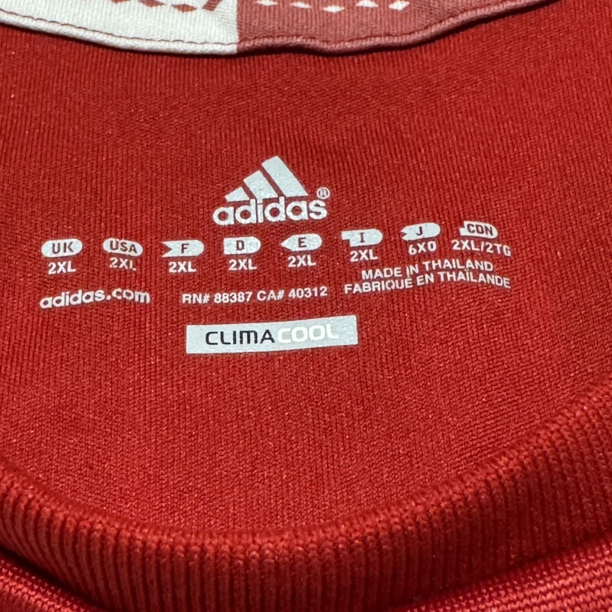 Adidas Adidas FC Bayern Munchen Vintage 2010/11 Soccer Jersey Size US XXL / EU 58 / 5 - 6 Thumbnail