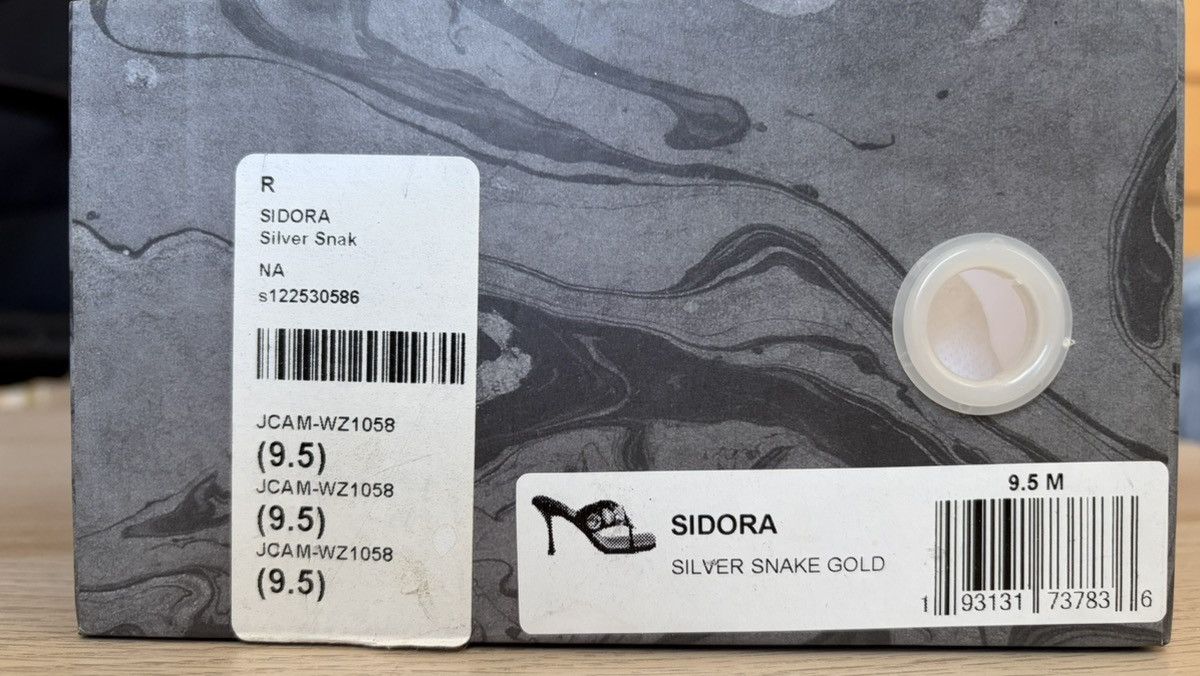 Jeffrey Campbell Jeffrey Campbell SIDORA Heels – Silver Snake Gold – Size 9.5 Size US 9.5 / IT 39.5 - 6 Thumbnail