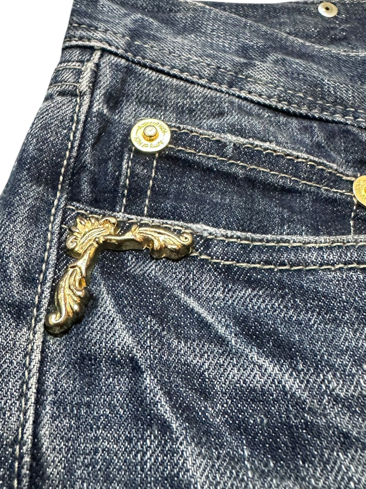 JACKROSE Vintage Jackrose Mudwash Flare Grunge Distressed Denim Size US 30 / EU 46 - 4 Thumbnail