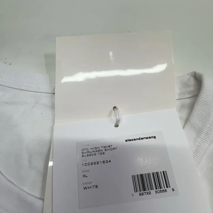 Alexander Wang Alexander Wang White Short Sleeve T-Shirt - Size XL / US 12-14 / IT 48-50 - 4 Thumbnail