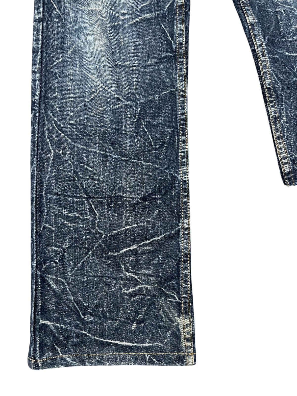 Japanese Brand × Vintage Nylaus Clawmark Double Waist Jeans Ppfm Undercover Style Size US 32 / EU 48 - 4 Thumbnail