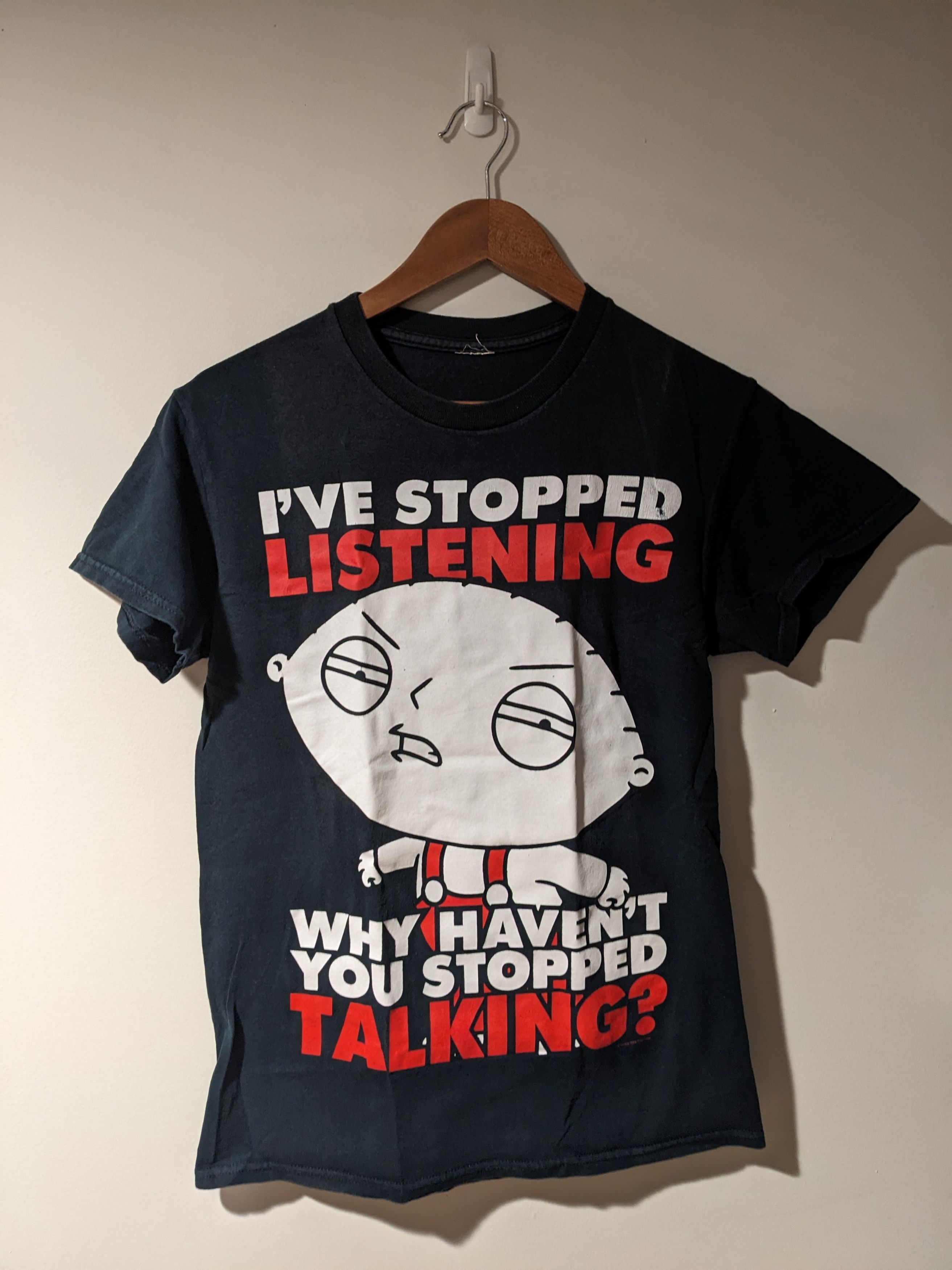 Cartoon Network × Vintage Vintage 2011 Stewie Adult Swim Family Guy Small T-Shirt Size US S / EU 44-46 / 1 - 1 Thumbnail
