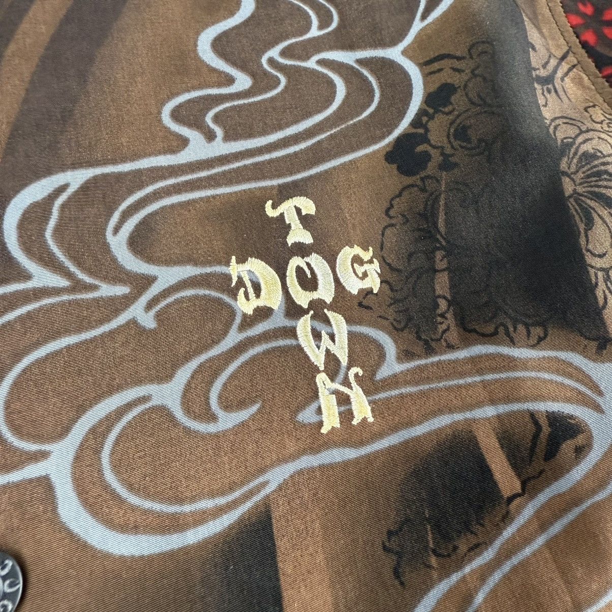 Dogtown DOGTOWN Aloha Shirt Japanese Pattern Dragon Rayon Rare Size US L / EU 52-54 / 3 - 5 Thumbnail