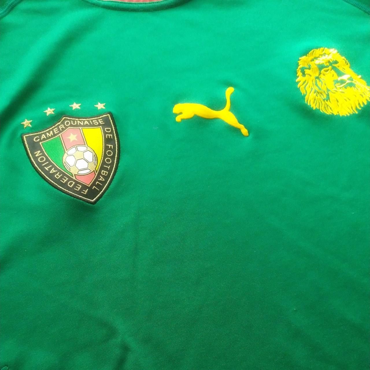 Puma Cameroon Football Shirt Puma Home Kit 2004/05/06 XL Size US XL / EU 56 / 4 - 3 Thumbnail