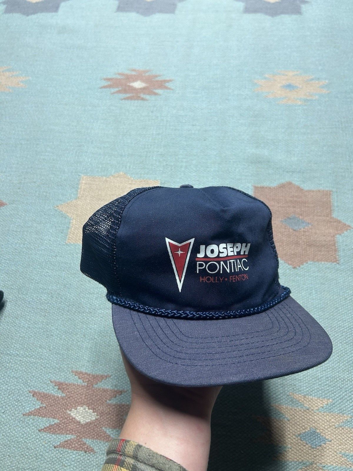 Vintage Vintage trucker hat Joseph Pontiac Michigan faded snapback Size ONE SIZE - 1 Thumbnail