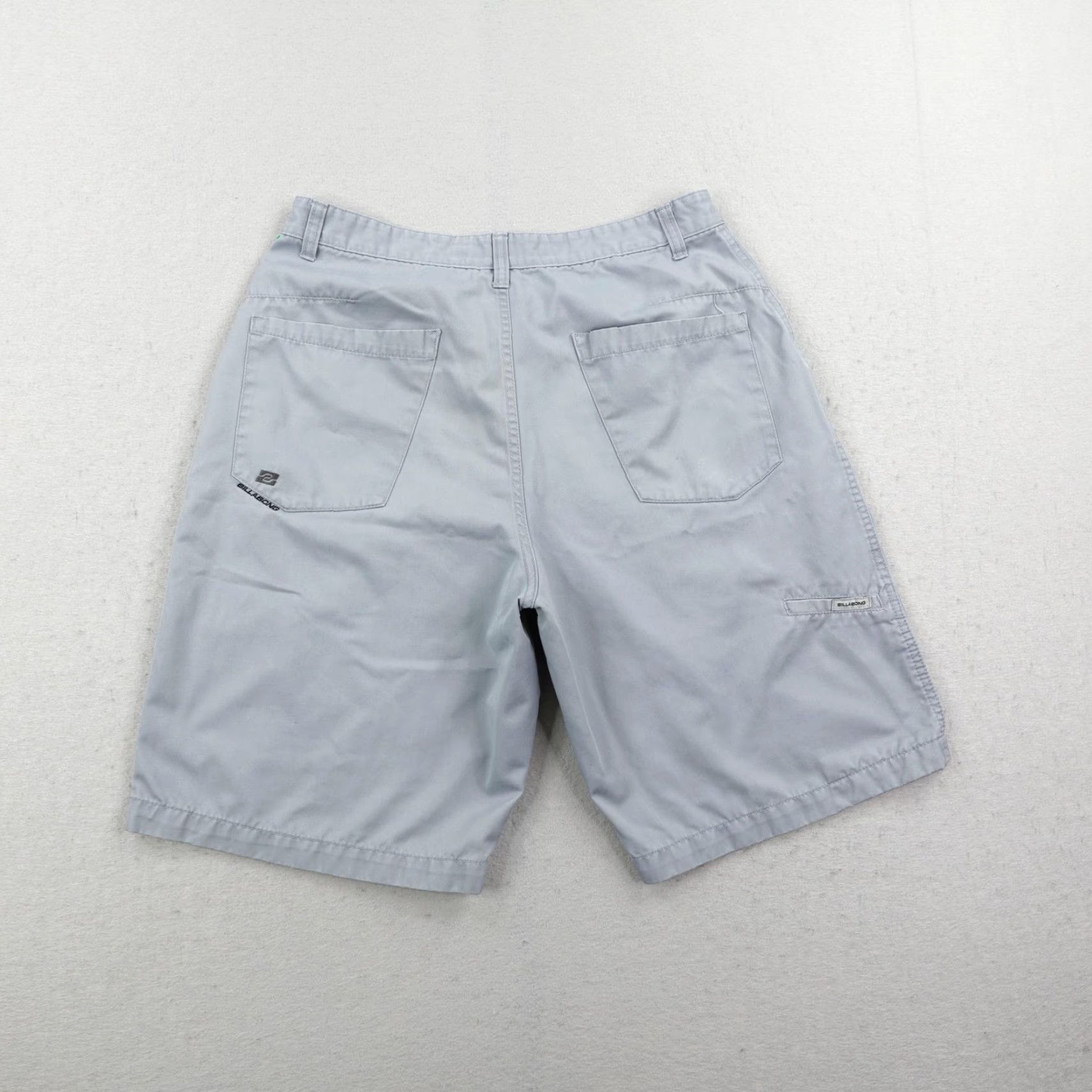 Billabong VINTAGE Billabong Shorts Mens 34 Blue Gray Chino Baggy Skateboarding Skater Y2K Size US 34 / EU 50 - 4 Thumbnail