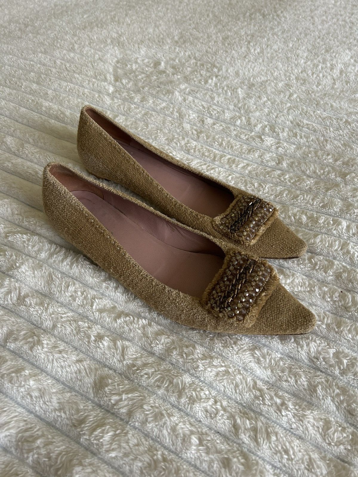 Prada Prada Luxury Brown Wool Smoking Slippers Size 41 Size US 11 / IT 41 - 1 Thumbnail