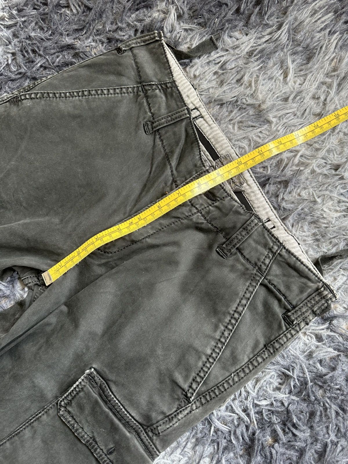 If Six Was Nine 00's Avant-garde Flamingo Firm flared cargo pant Size US 29 - 14 Thumbnail
