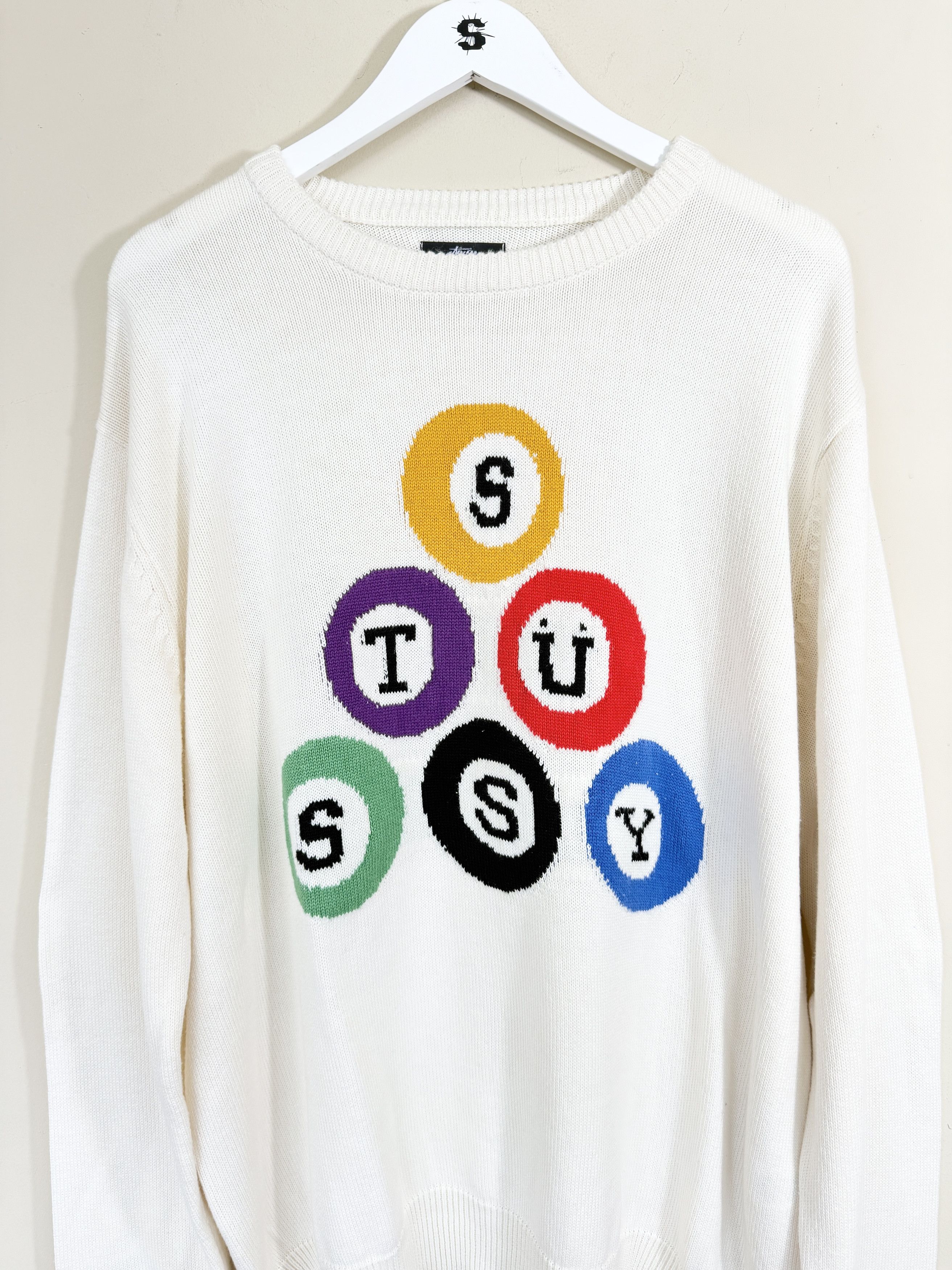 Stussy Stussy 8Ball Crewneck Size US XL / EU 56 / 4 - 3 Thumbnail
