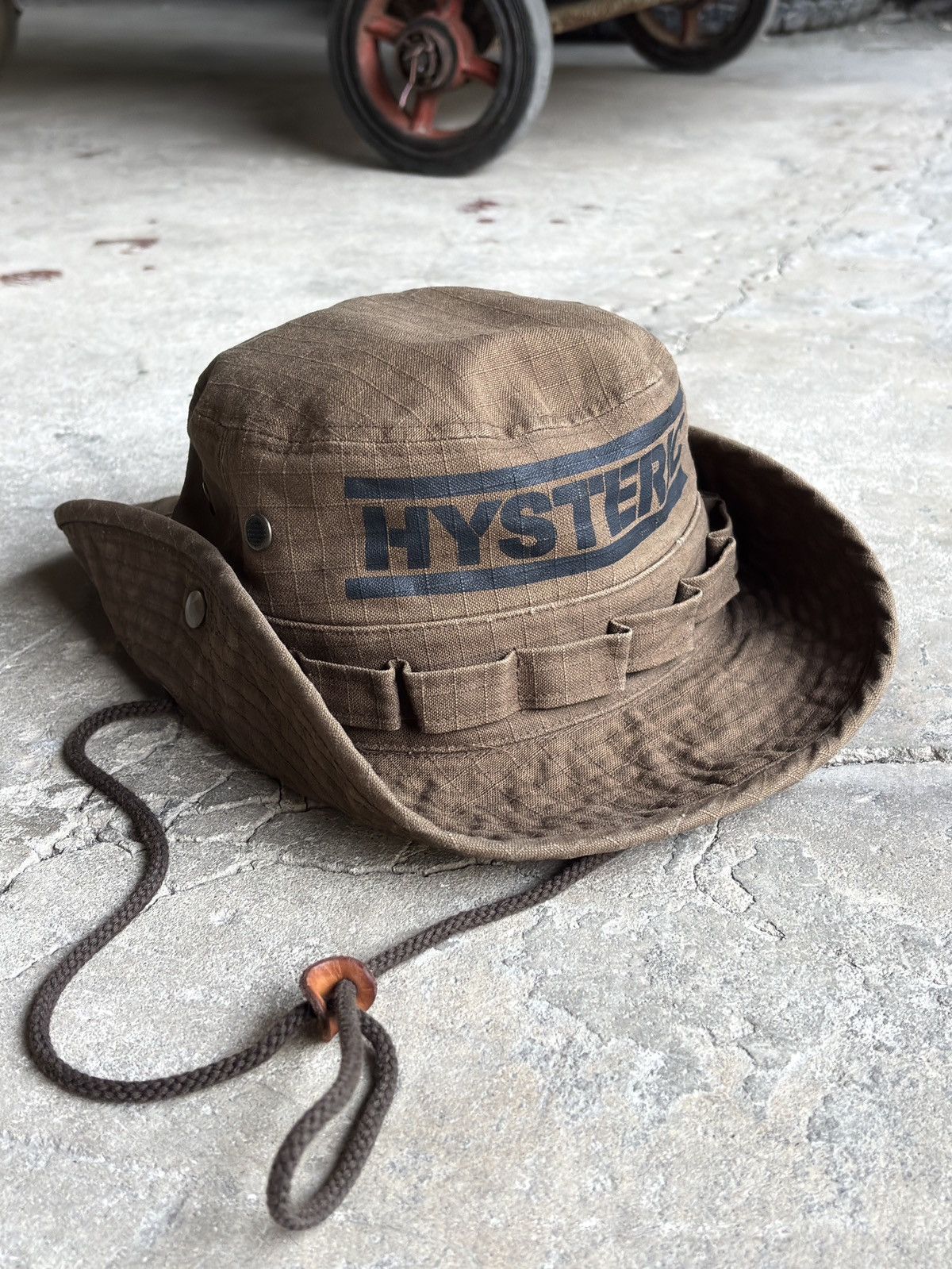 Hysteric Glamour Hysteric Glamour Rips-tops Bucket Hat Size ONE SIZE - 5 Thumbnail