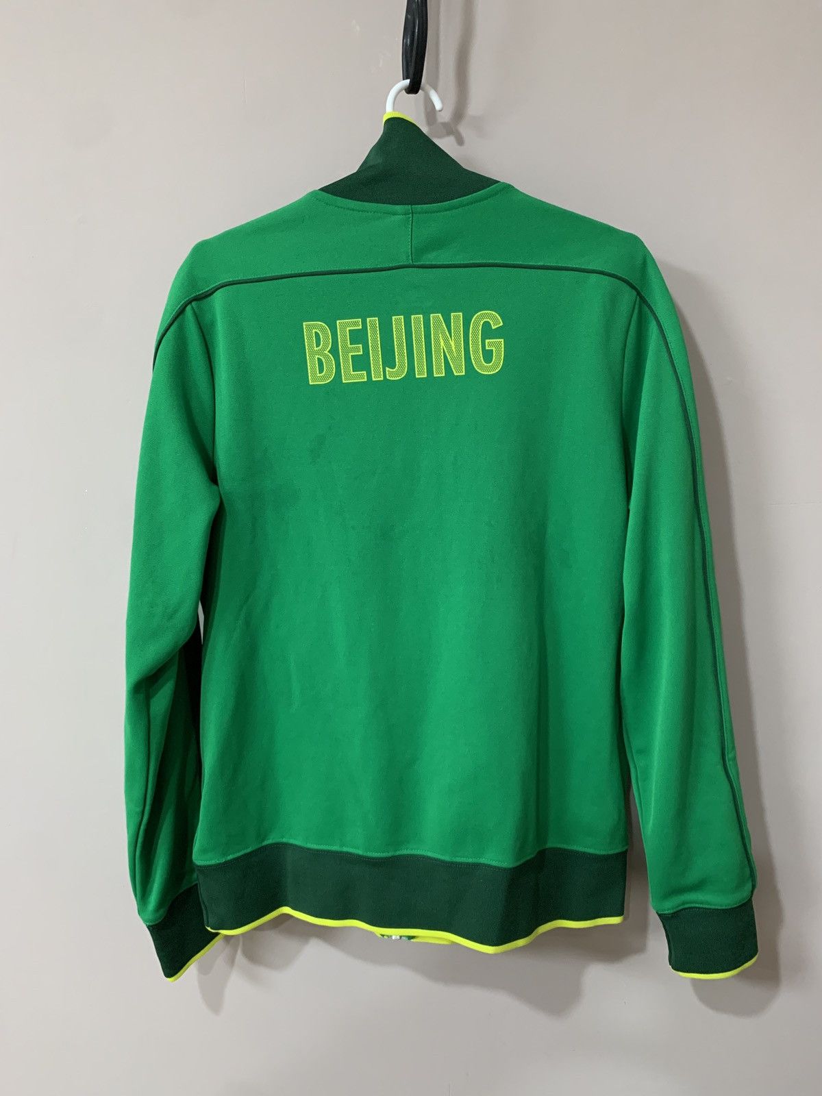 Nike Beijing Guoan Football Zip Jacket Nike Soccer Retro Size M Size US M / EU 48-50 / 2 - 2 Thumbnail
