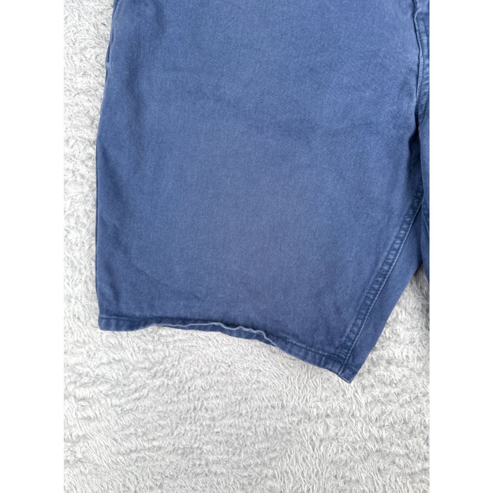 Vans VANS Shorts Men 34 Blue Cotton Blend Twill Skateboard Beach 34x9 Chino Casual 90s? Size US 34 / EU 50 - 3 Thumbnail