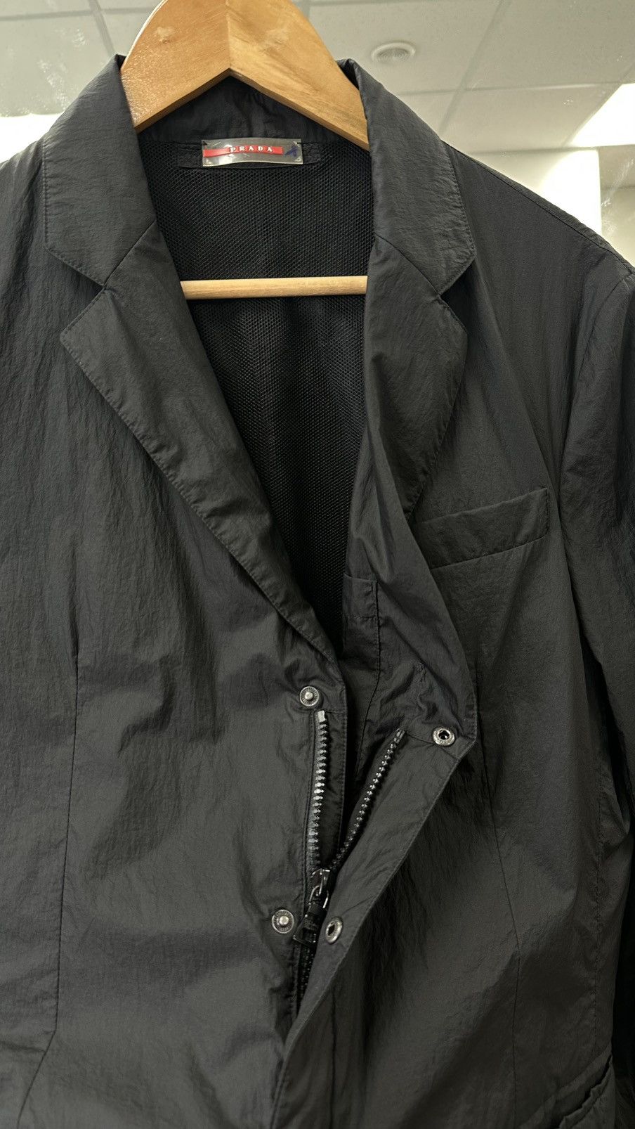 Prada Prada Re-Nylon Blazer Jacket Size 52R - 5 Thumbnail