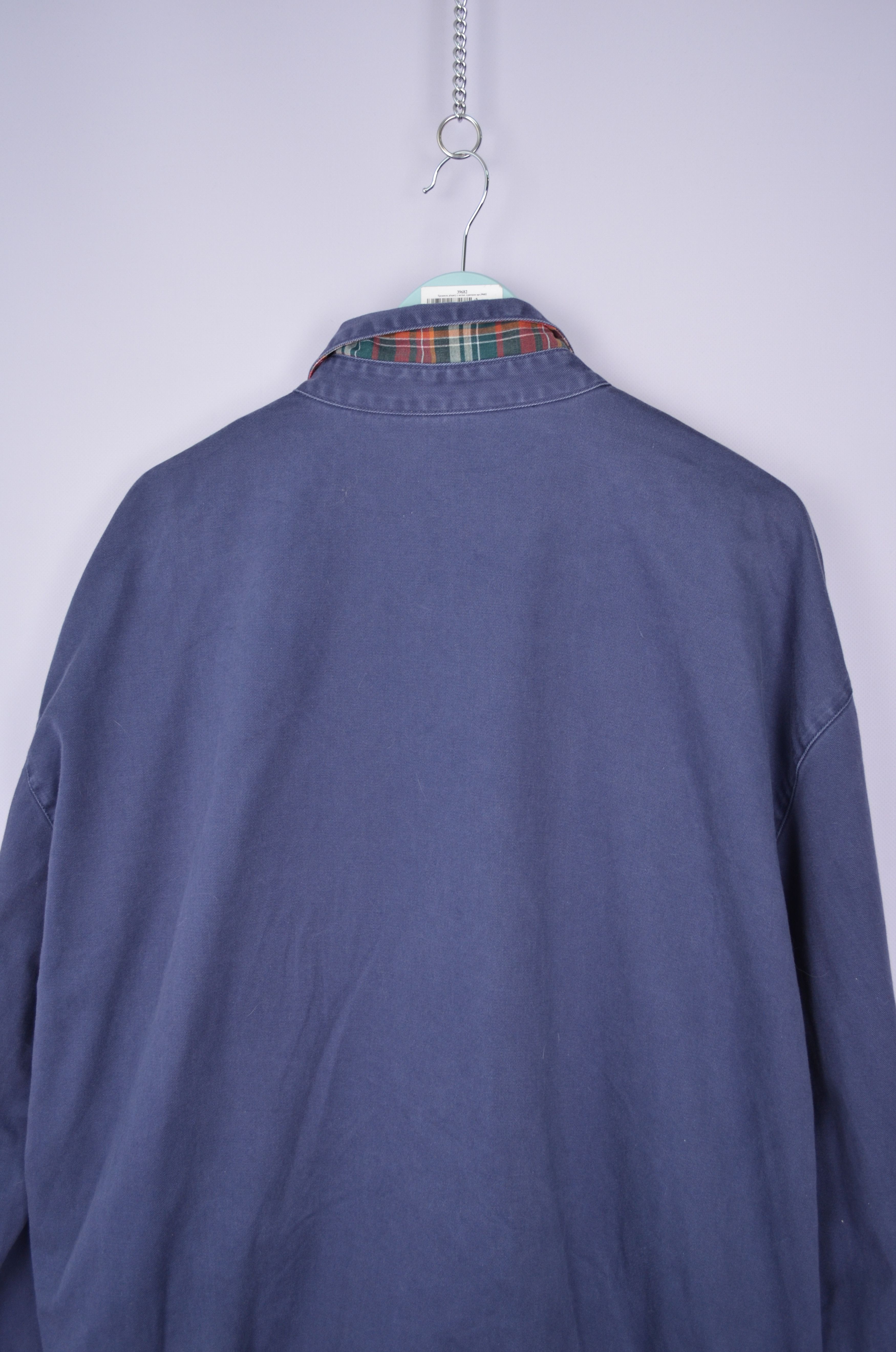 Polo Ralph Lauren × Vintage Polo Ralph Lauren Navy Bomber Jacket Vintage 90s Faded Size US XL / EU 56 / 4 - 8 Thumbnail