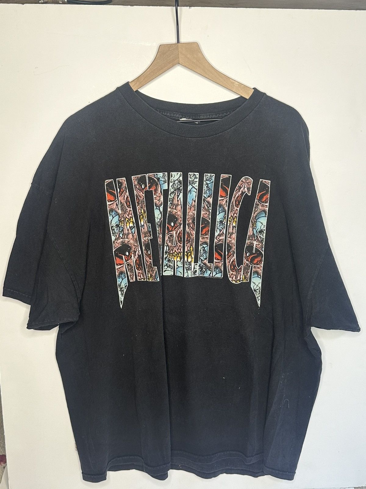 Metallica METALLICA ‘Pushead’ vintage tee ‘02 Size US XXL / EU 58 / 5 - 1 Thumbnail