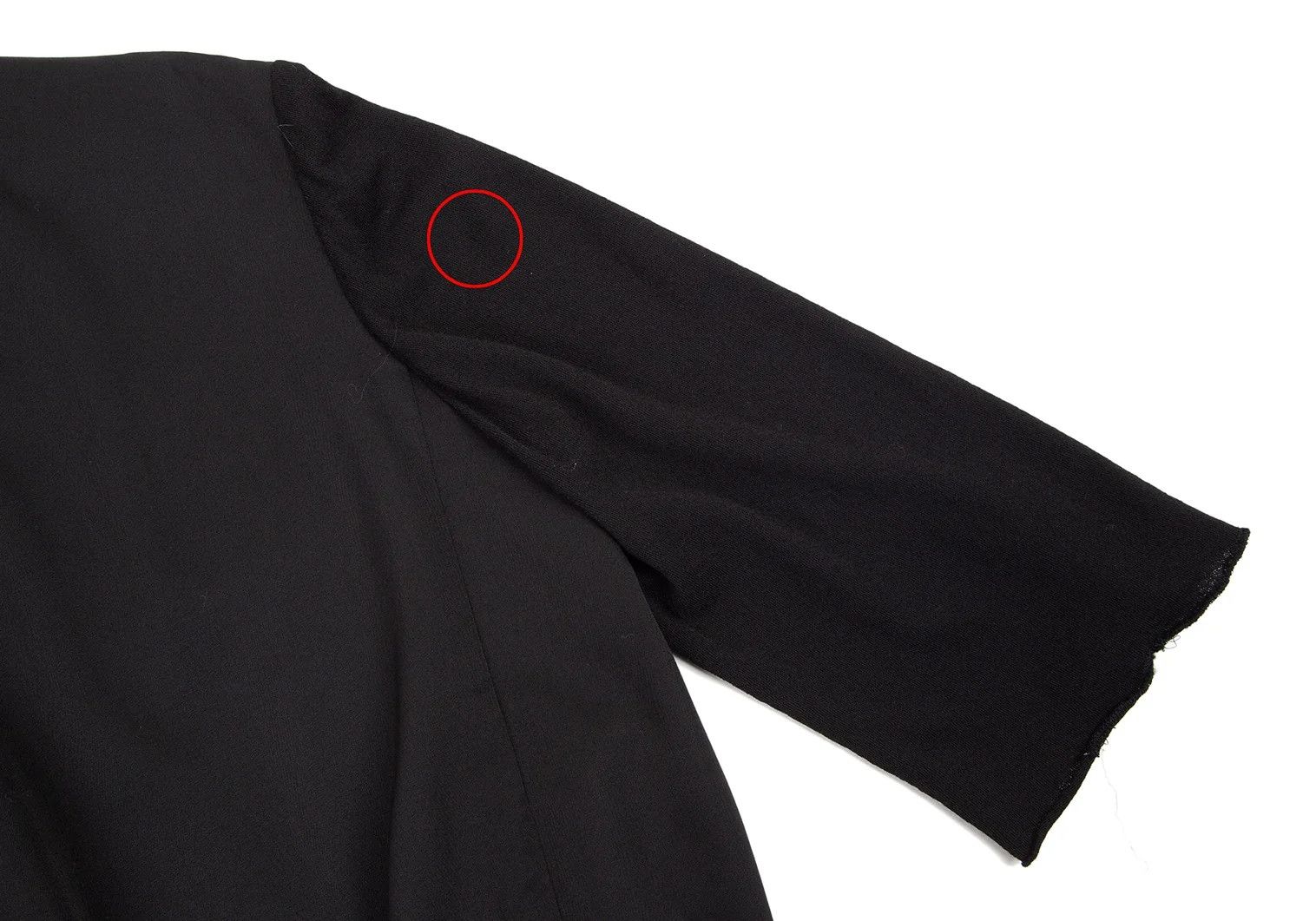 Yohji Yamamoto Yohji Yamamoto Dyed Knit 7-Sleeve Jacket Black 2 Size US M / EU 48-50 / 2 - 14 Thumbnail