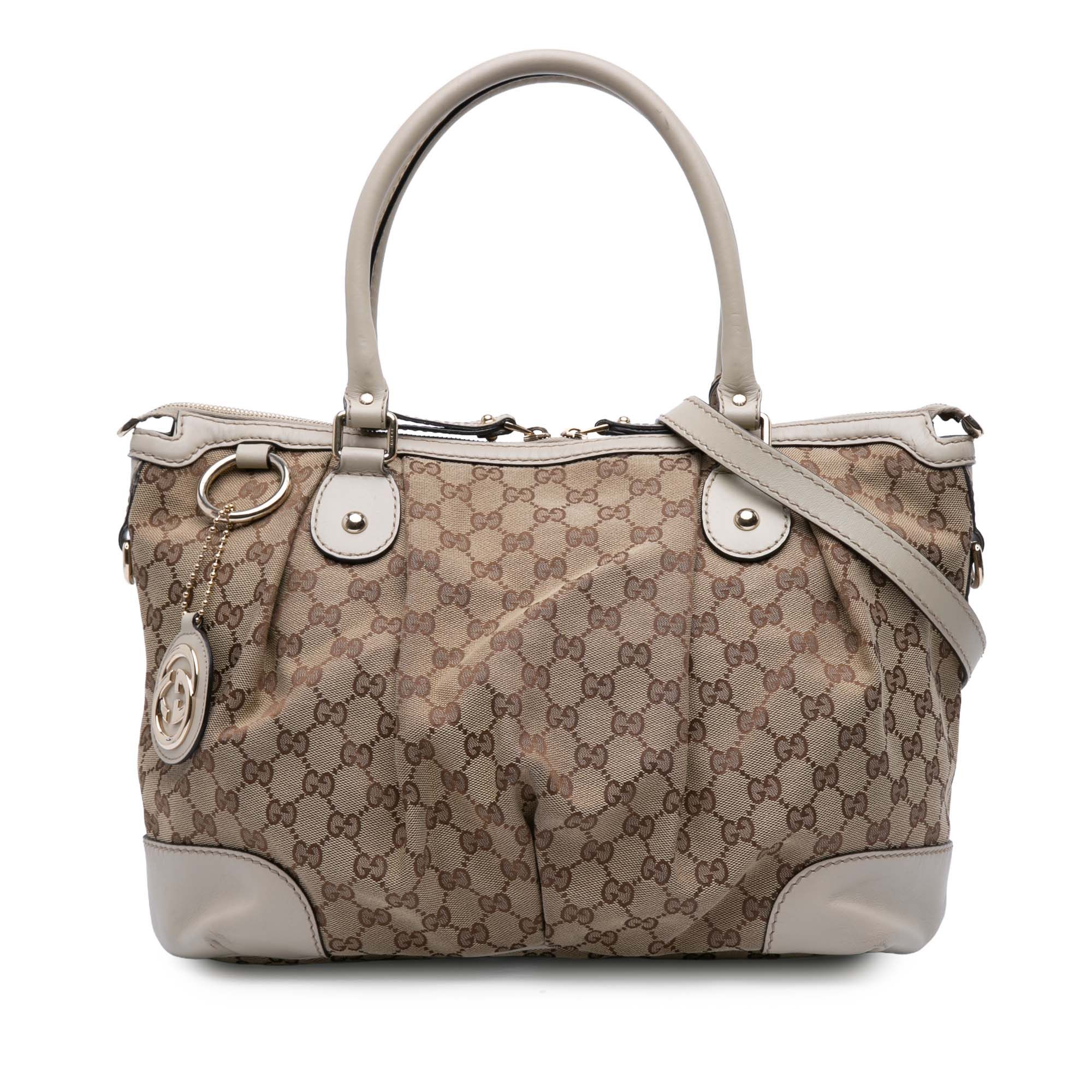 Gucci Gucci GG Canvas Sukey Satchel Size ONE SIZE - 1 Thumbnail