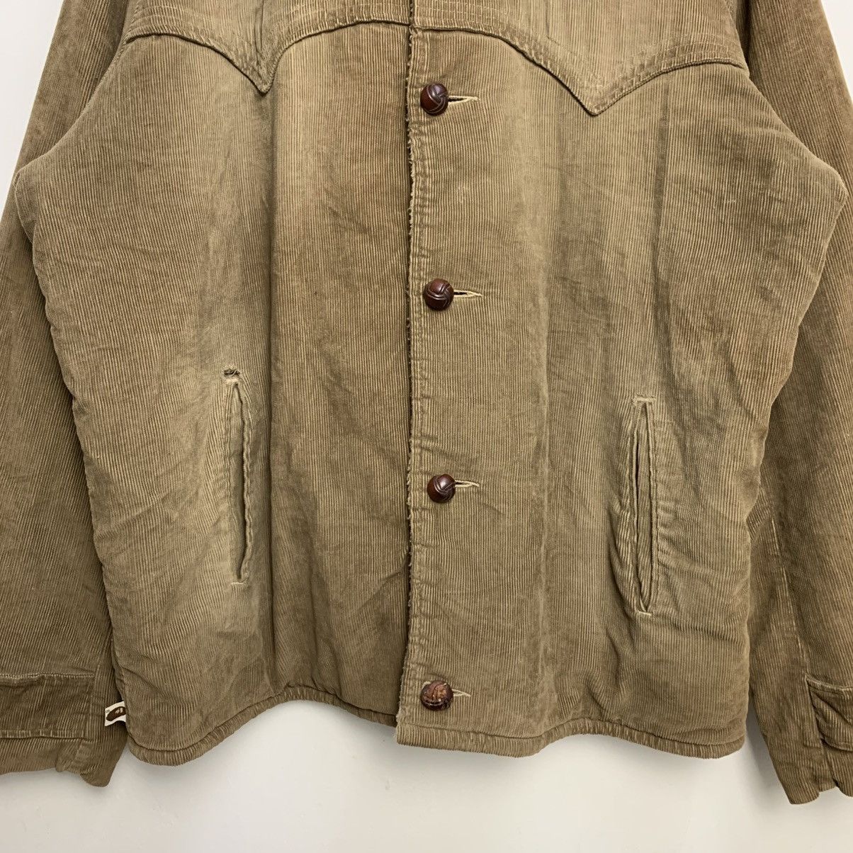 Bape Vintage Bathing Ape Corduroy Jacket Polarfleece Size US XL / EU 56 / 4 - 4 Thumbnail