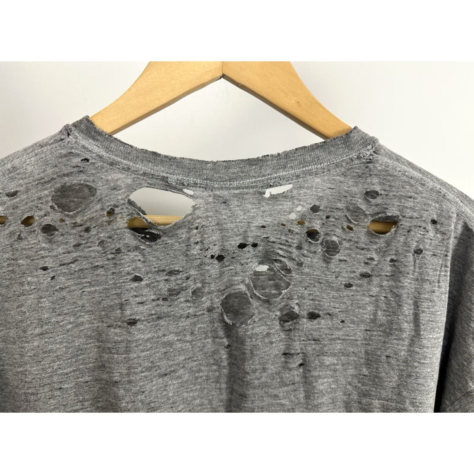 Vintage VTG UNCC Charlotte Dad Distressed Thrashed Worn Cotton College T-Shirt XL Mens Gray Size US XL / EU 56 / 4 - 6 Thumbnail