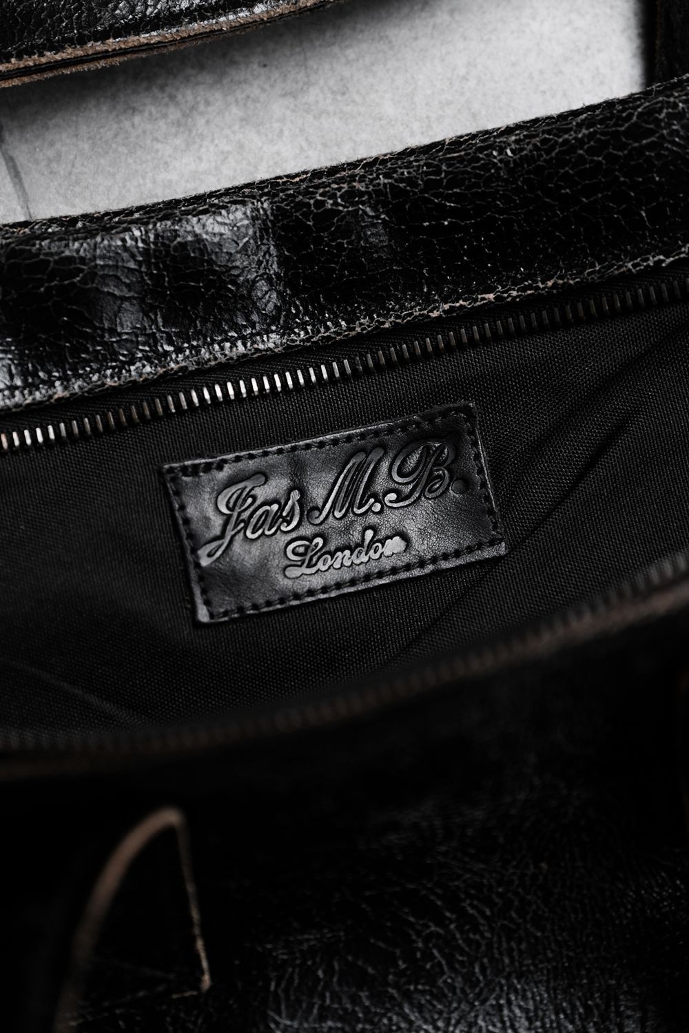 Jas MB Jas-M.B. Leather Shoulder / Hand Bag -Black Size ONE SIZE - 5 Thumbnail