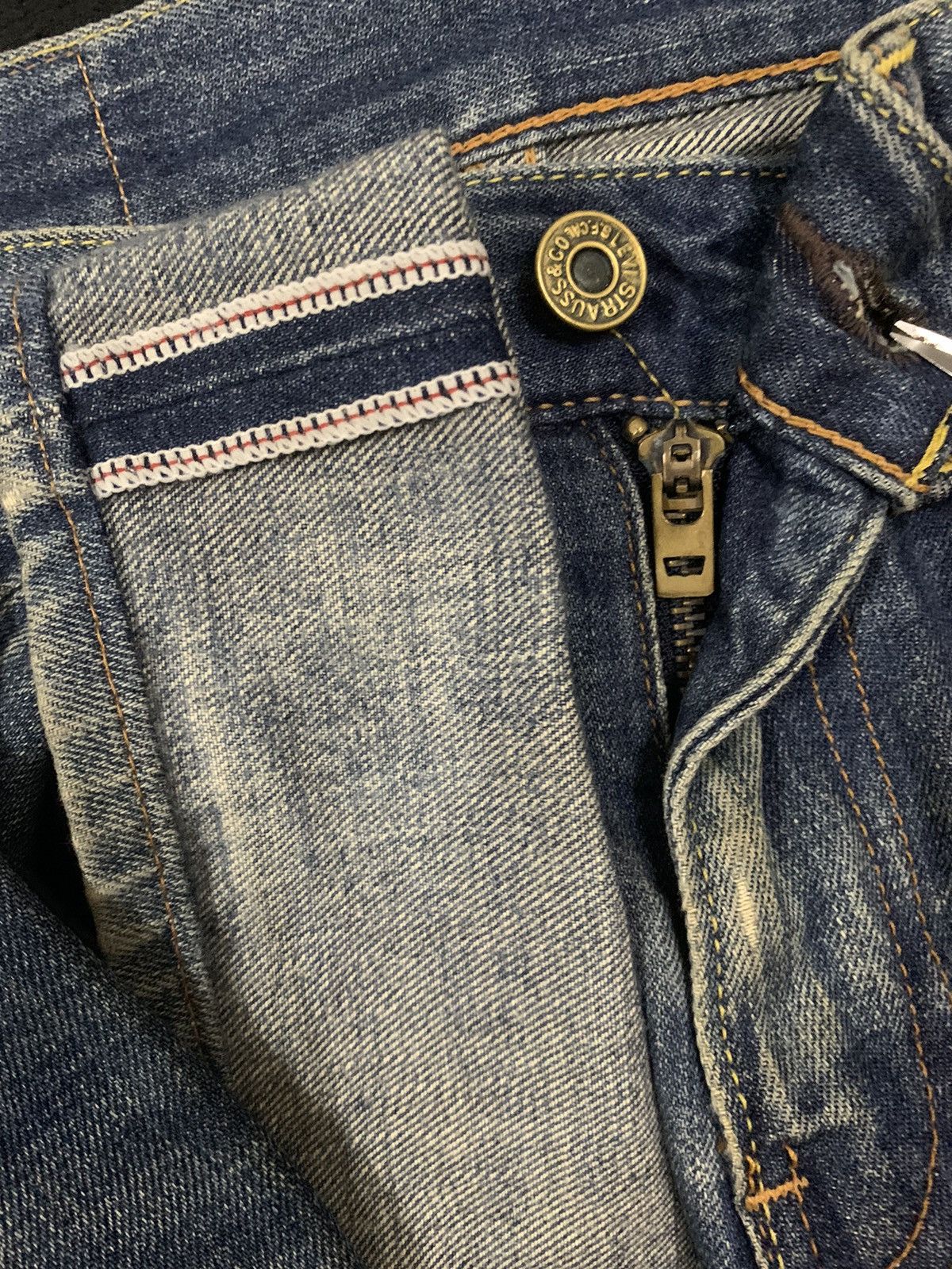 Levi's Vintage Clothing Vintage Y2K Levis 511 Japan Slim Straight Ripped Grunge Jean Size US 29 - 4 Thumbnail