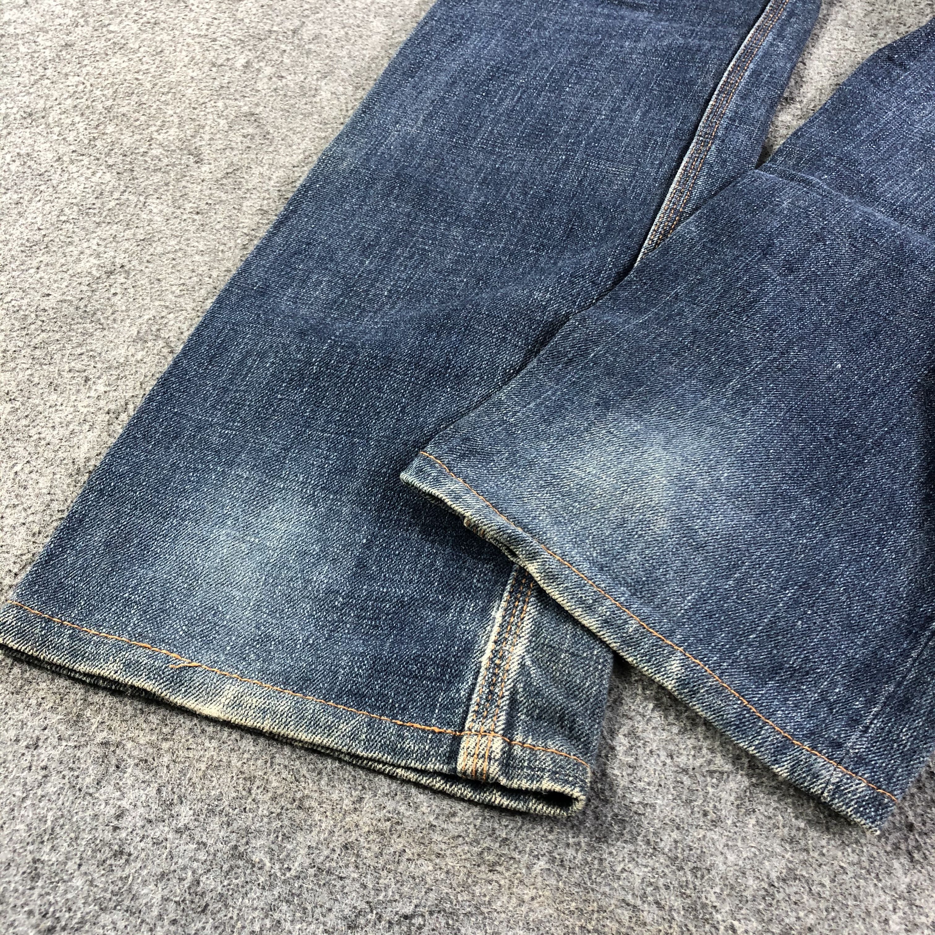 Japanese Brand Japanese Brand Rage Blue Jeans Dark Wash Denim -J2685 Size US 31 - 5 Thumbnail
