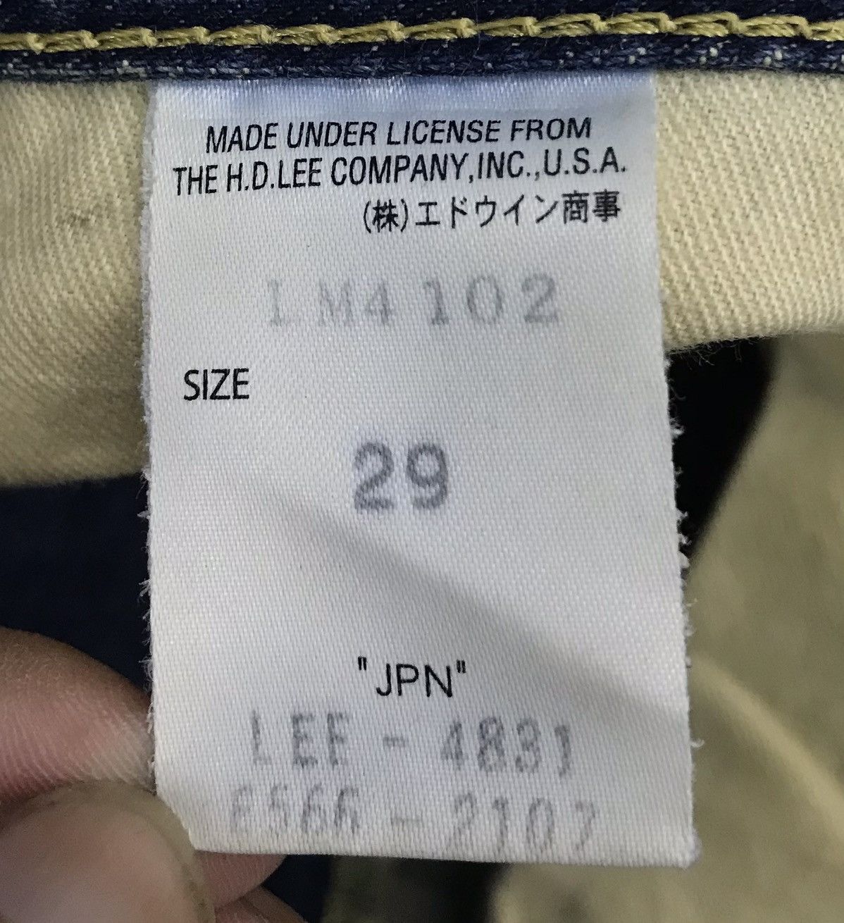 Lee × Vintage Vintage Lee Riders Denim Pants Size US 31 - 20 Thumbnail