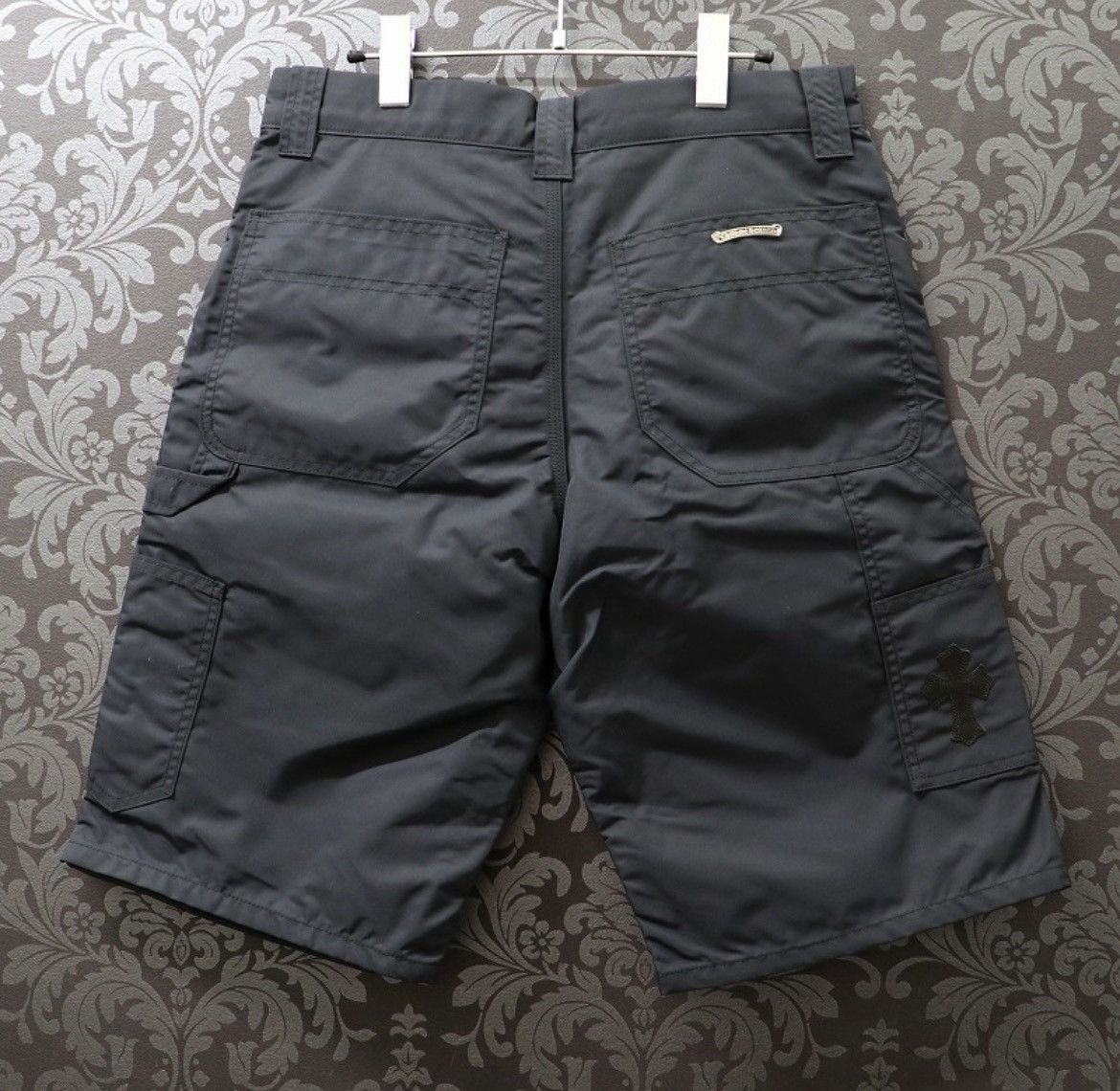 Chrome Hearts Chrome Hearts Leather Nylon Carpenter Shorts Size US 30 / EU 46 - 2 Thumbnail