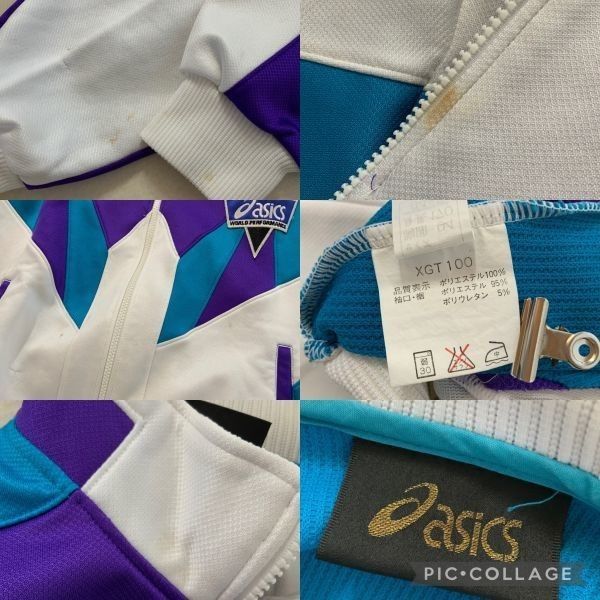 Asics A striking Rare 90s ASICS track jacket Size US M / EU 48-50 / 2 - 5 Thumbnail