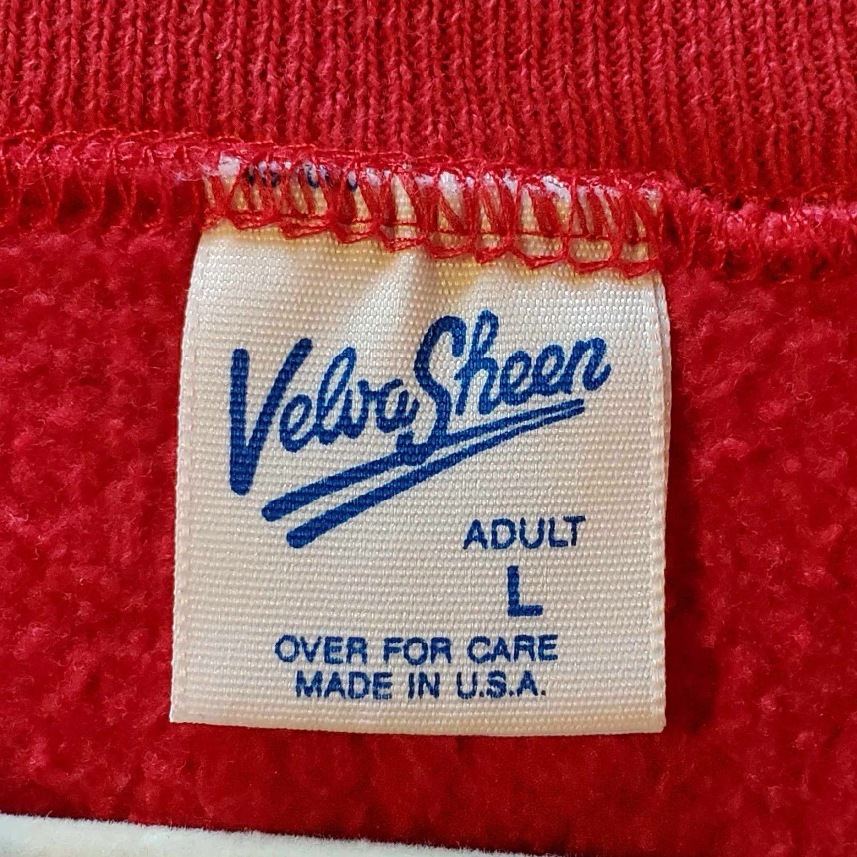 Velva Sheen VINTAGE Velva Sheen Sweatshirt Unisex Adults Girls Scout Cookies Red Medium Crew Neck Long Sleeve 80s 90s Size US M / EU 48-50 / 2 - 3 Thumbnail