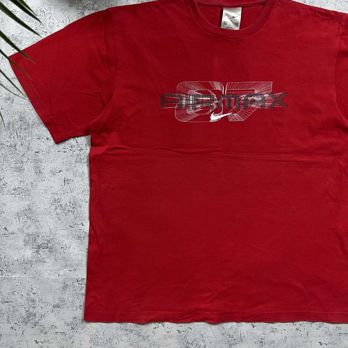 Nike 00s NIKE AIR MAX VINTAGE OVERSIZED Y2K RETRO TEE T-SHIRT Size US XL / EU 56 / 4 - 2 Thumbnail