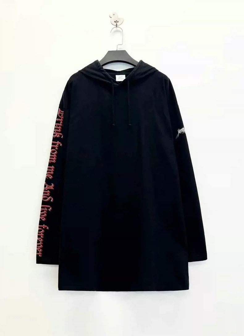 Vetements Vetements Trendy Long Hoodie with Pentagram and Vulgar Slo Size US L / EU 52-54 / 3 - 1 Thumbnail