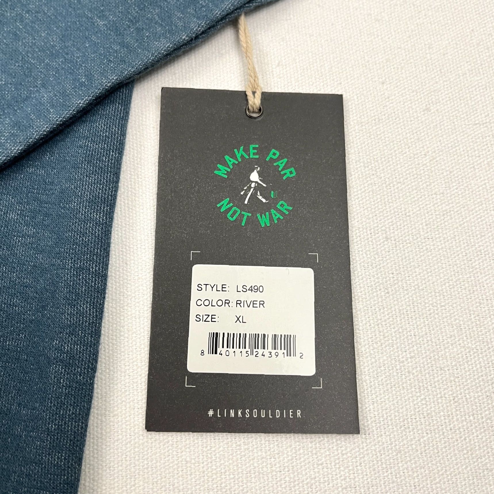 Doublet Linksoul Golf Double Knit Pocket Sweatshirt Mens XL River Blue Crew Pullover NEW Size US XL / EU 56 / 4 - 3 Thumbnail