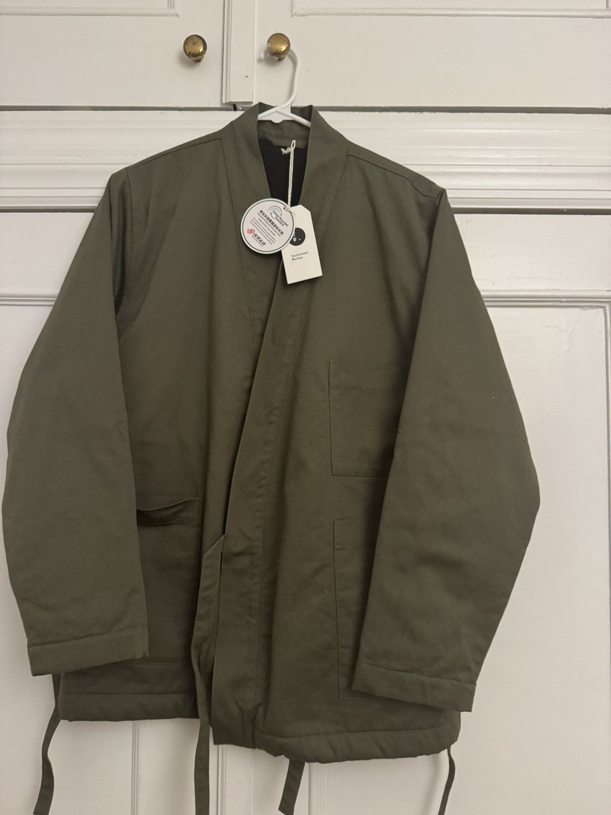 Universal Works NWT Universal Works Reversible Twill Sherpa Kyoto Jacket XS Size US XS / EU 42 / 0 - 4 Thumbnail