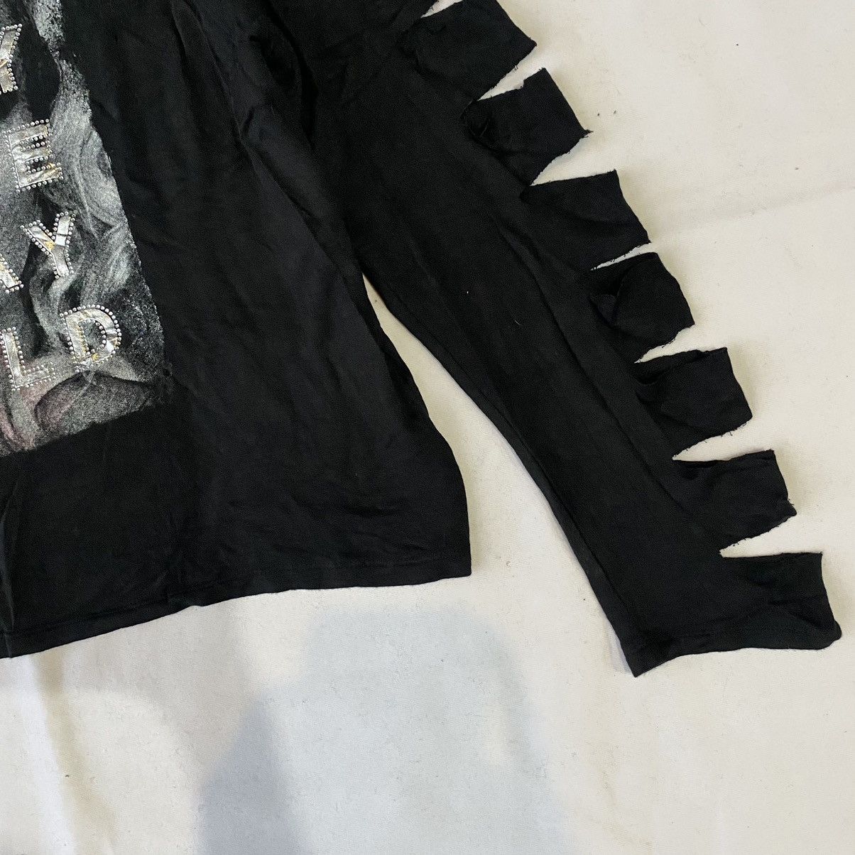 If Six Was Nine × Japanese Brand Japanese Grunge Egoist Stay True Stay Gold Cut Out Sleeve Size M / US 6-8 / IT 42-44 - 7 Thumbnail