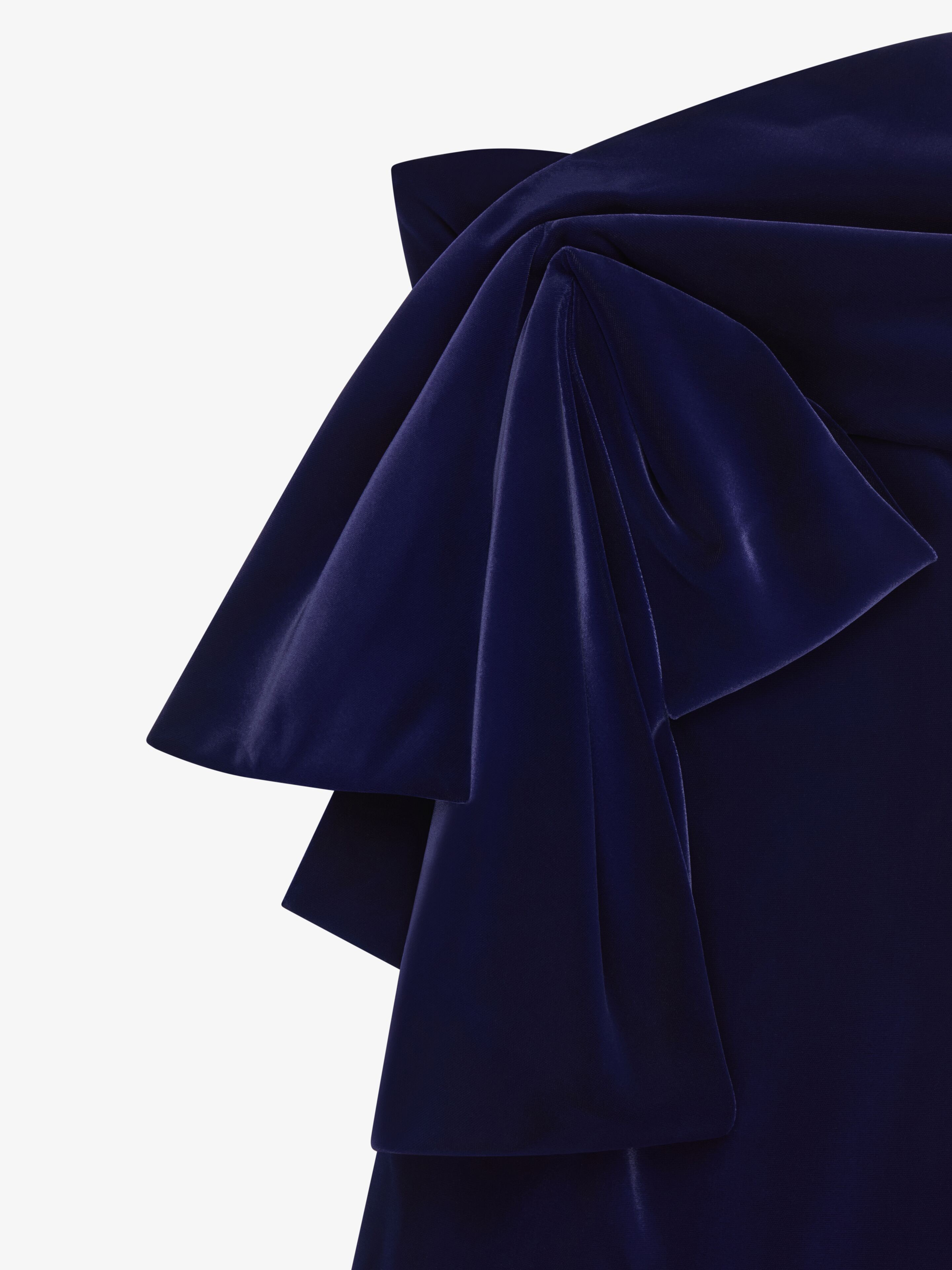 Givenchy o1w1db10326 Big Bow Dress in Dark Navy Size S / US 4 / IT 40 - 5 Thumbnail