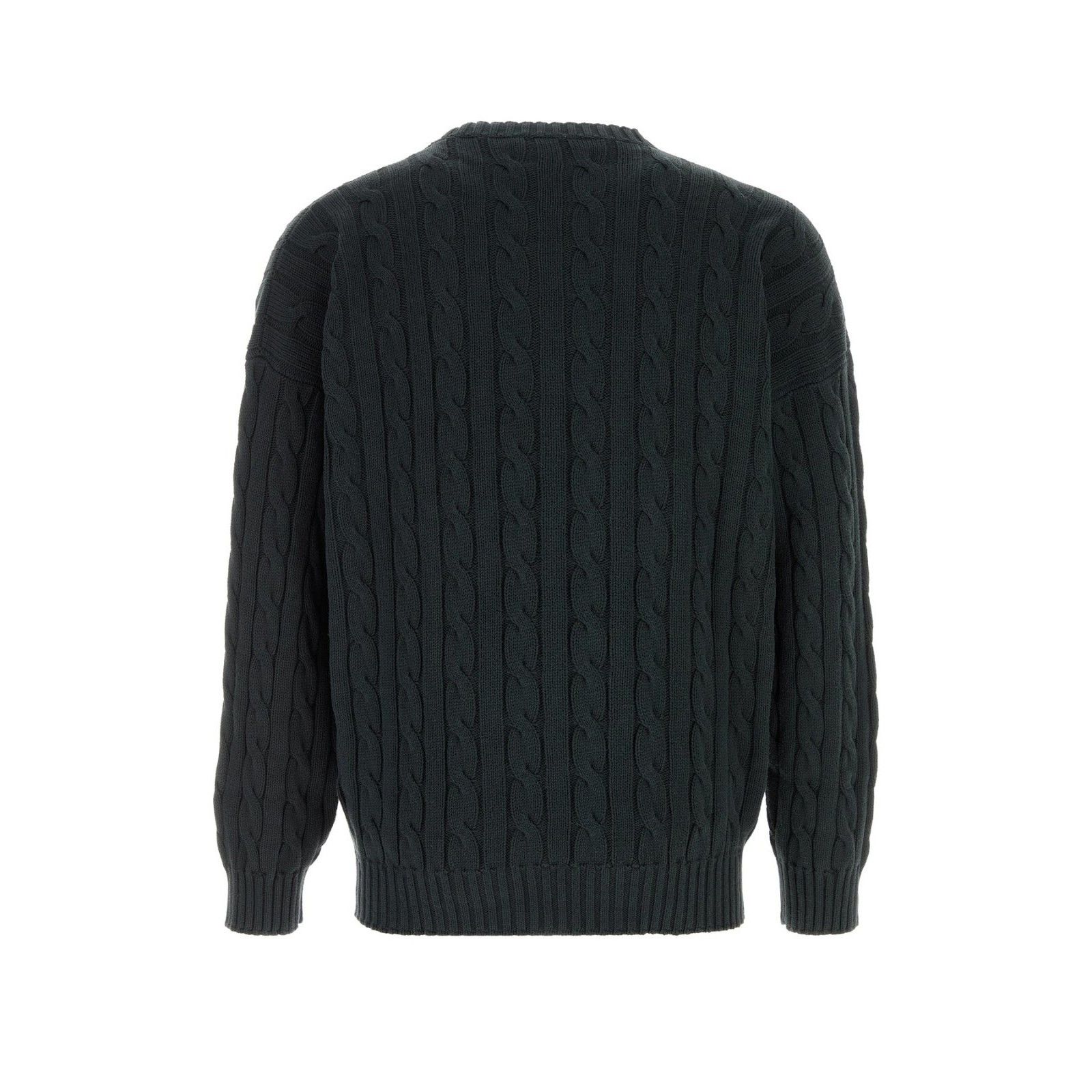 Prada PRADA Slate Cotton Sweater New & Authentic (Men's size:XXL;) Size US XXL / EU 58 / 5 - 2 Thumbnail