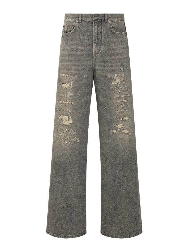 Dior DIOR $2700 Gray Flared Jeans New & Authentic Size 26" / US 2 / IT 38 - 1 Thumbnail