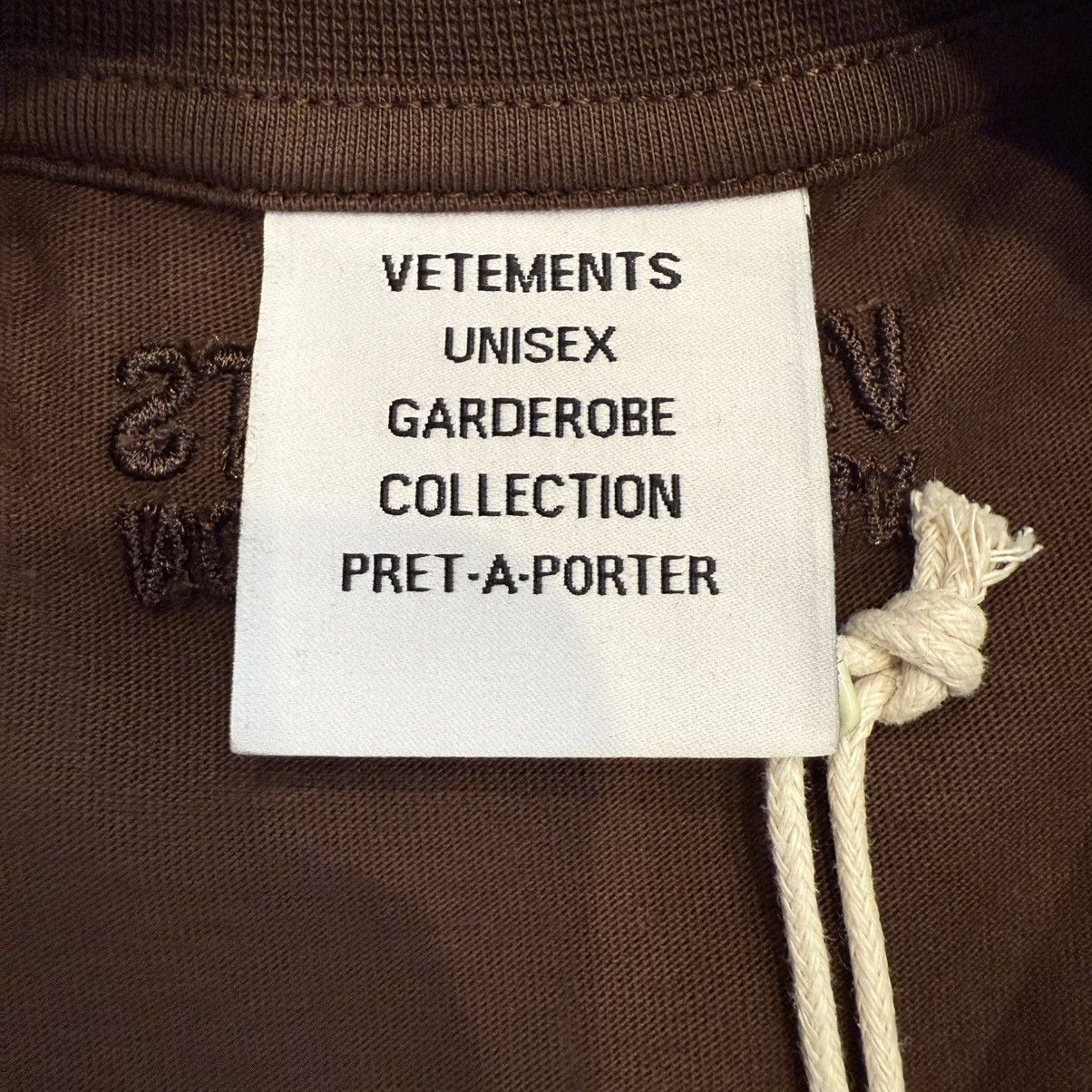 Vetements Travis Scott × Vetements CACTUS JACK TEE Size US L / EU 52-54 / 3 - 2 Thumbnail