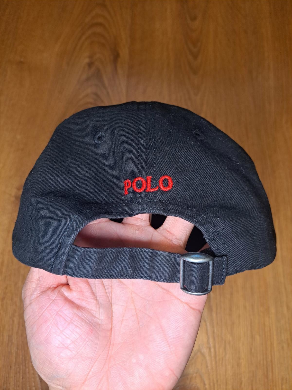 Polo Ralph Lauren VINTAGE Polo Ralph Lauren Hat Black Cotton Adjustable 2T-4T Size ONE SIZE - 2 Thumbnail